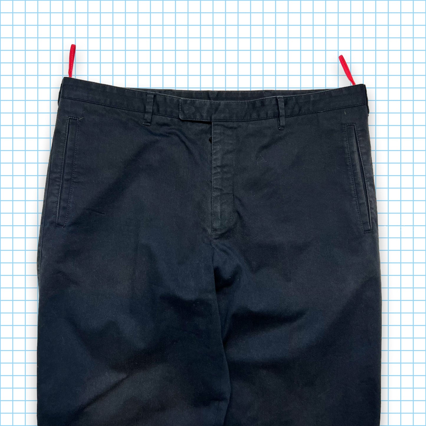 Prada Sport Midnight Navy Heavy Cotton Pant - 34" Waist