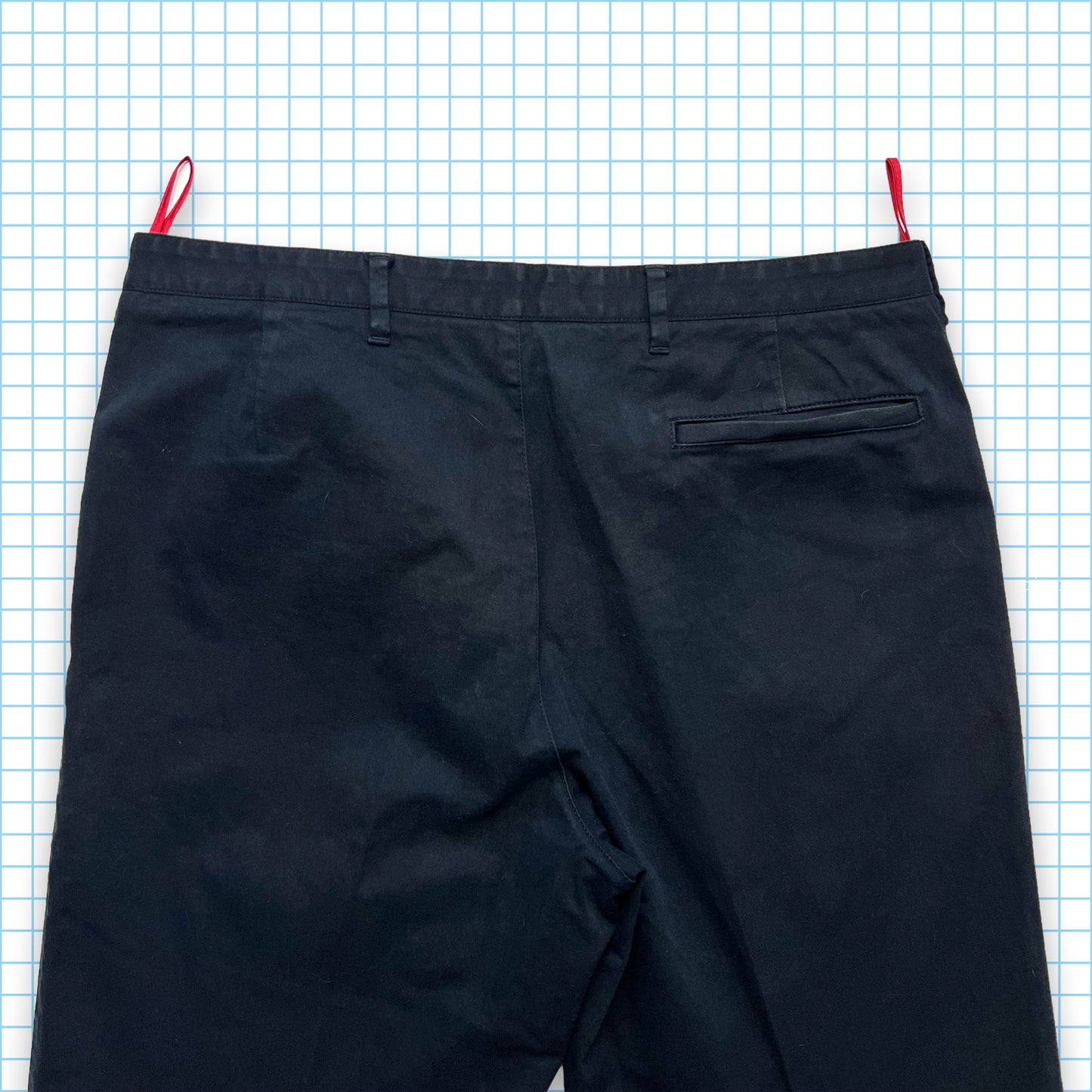 Prada Sport Midnight Navy Heavy Cotton Pant - 34" Waist