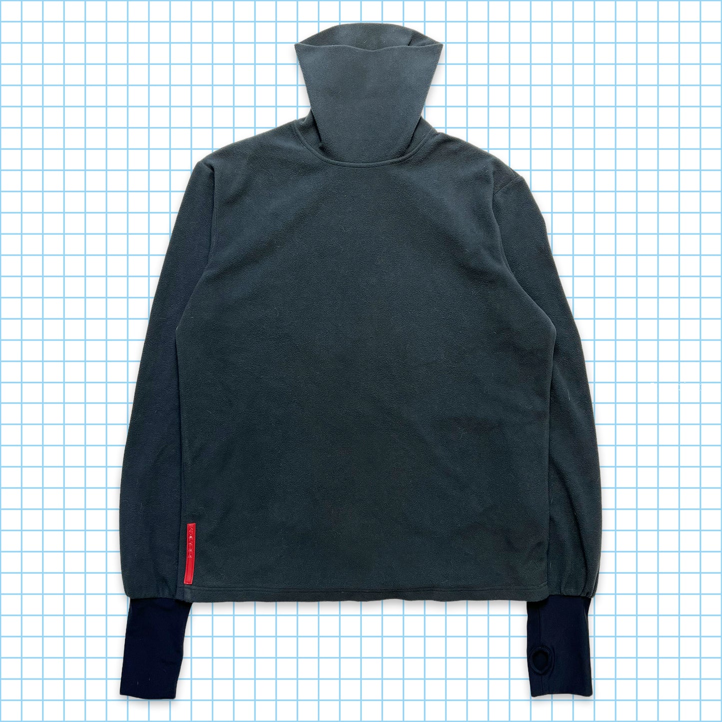 Early 00's Prada Sport Turtle Neck - Small/Medium