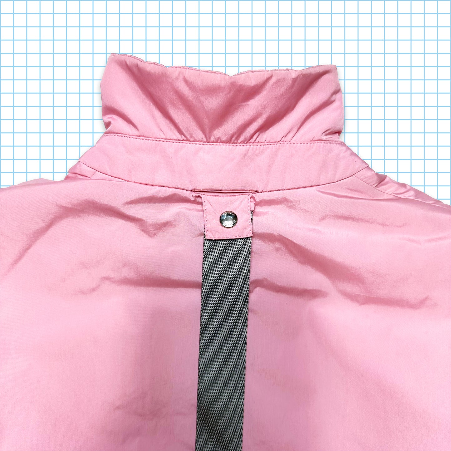 Prada Sport Veste harnais technique rose bébé SS99' - Femme 8