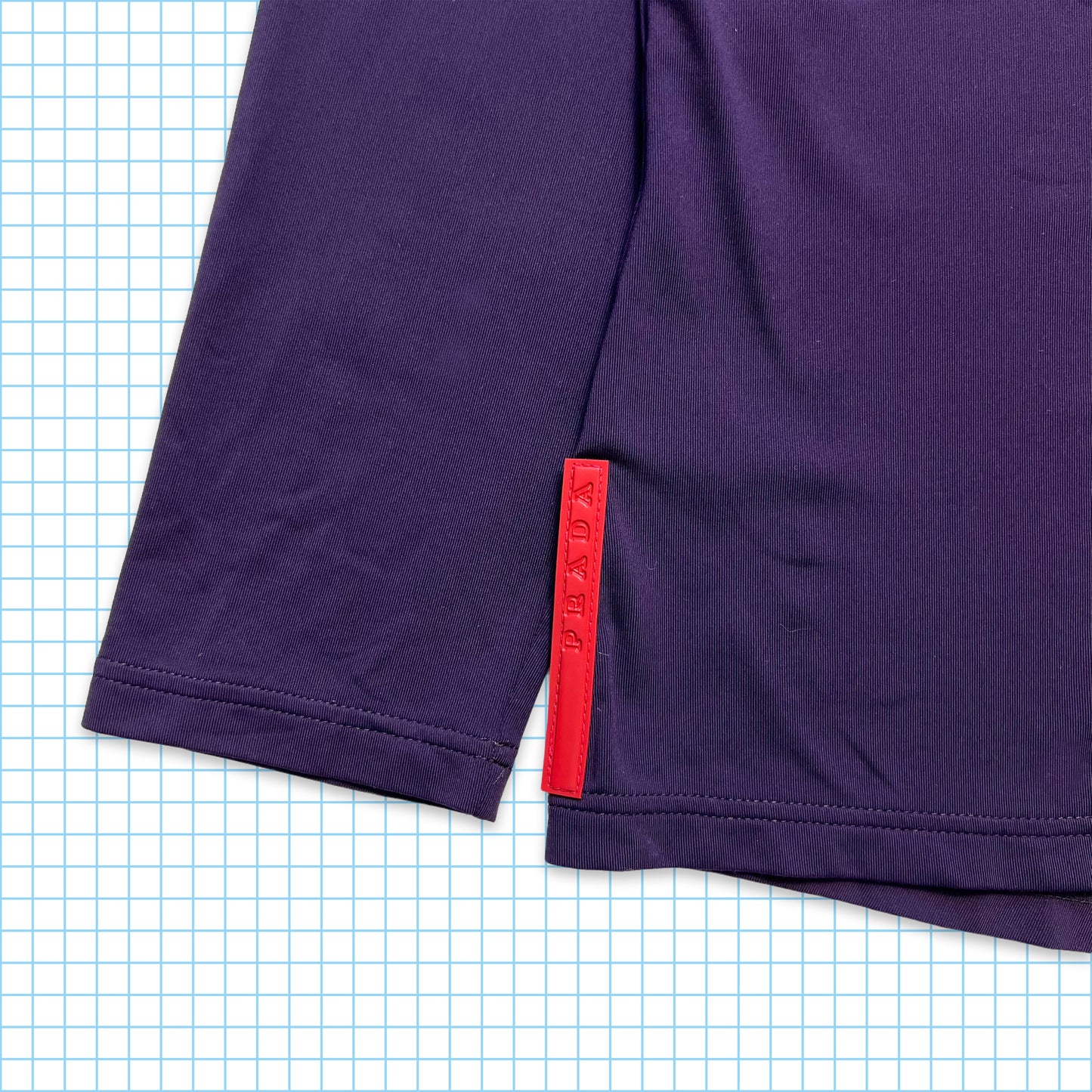 Haut zippé Prada Sport violet foncé - Femmes 6-8