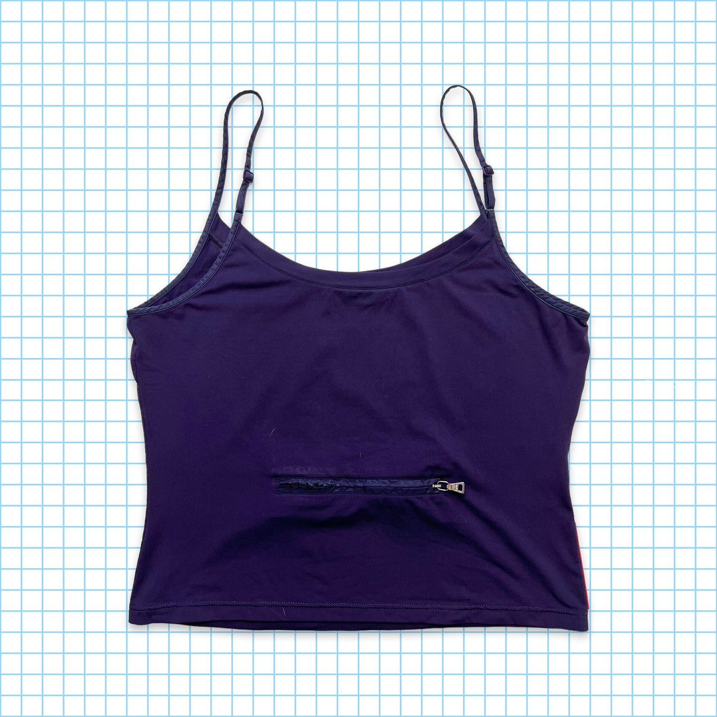 Prada Sport Deep Purple Top - Womens 6-8