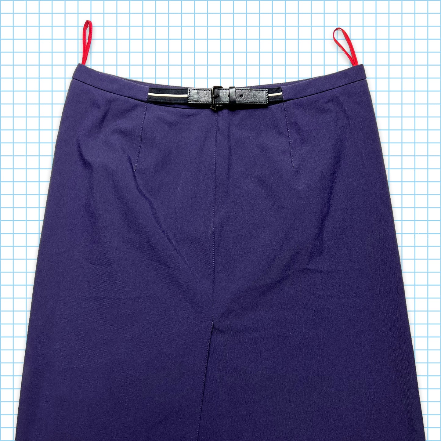 Jupe Prada Sport violet foncé - Femme 6/8