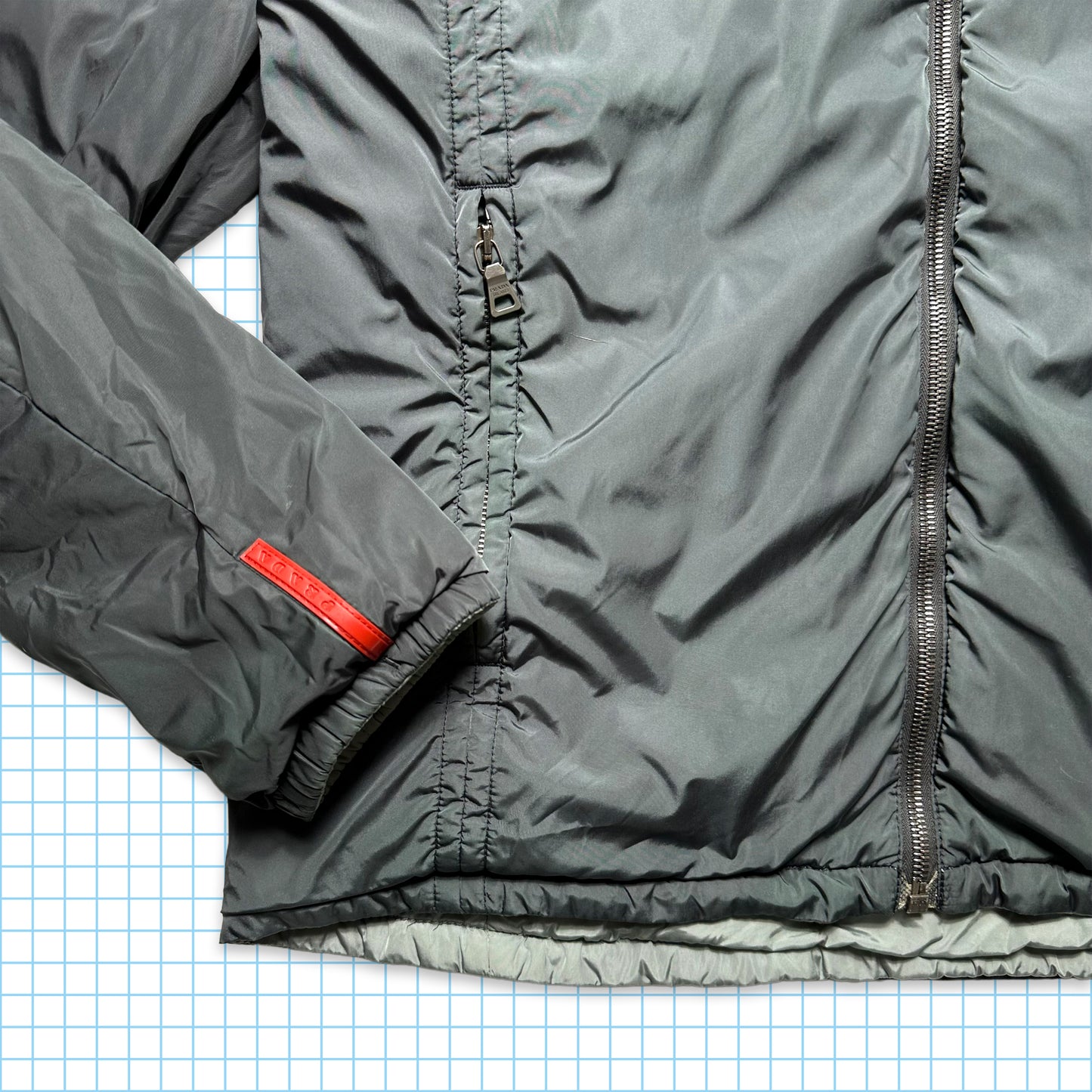 Prada Sport Padded Reversible Jacket - Medium / Large