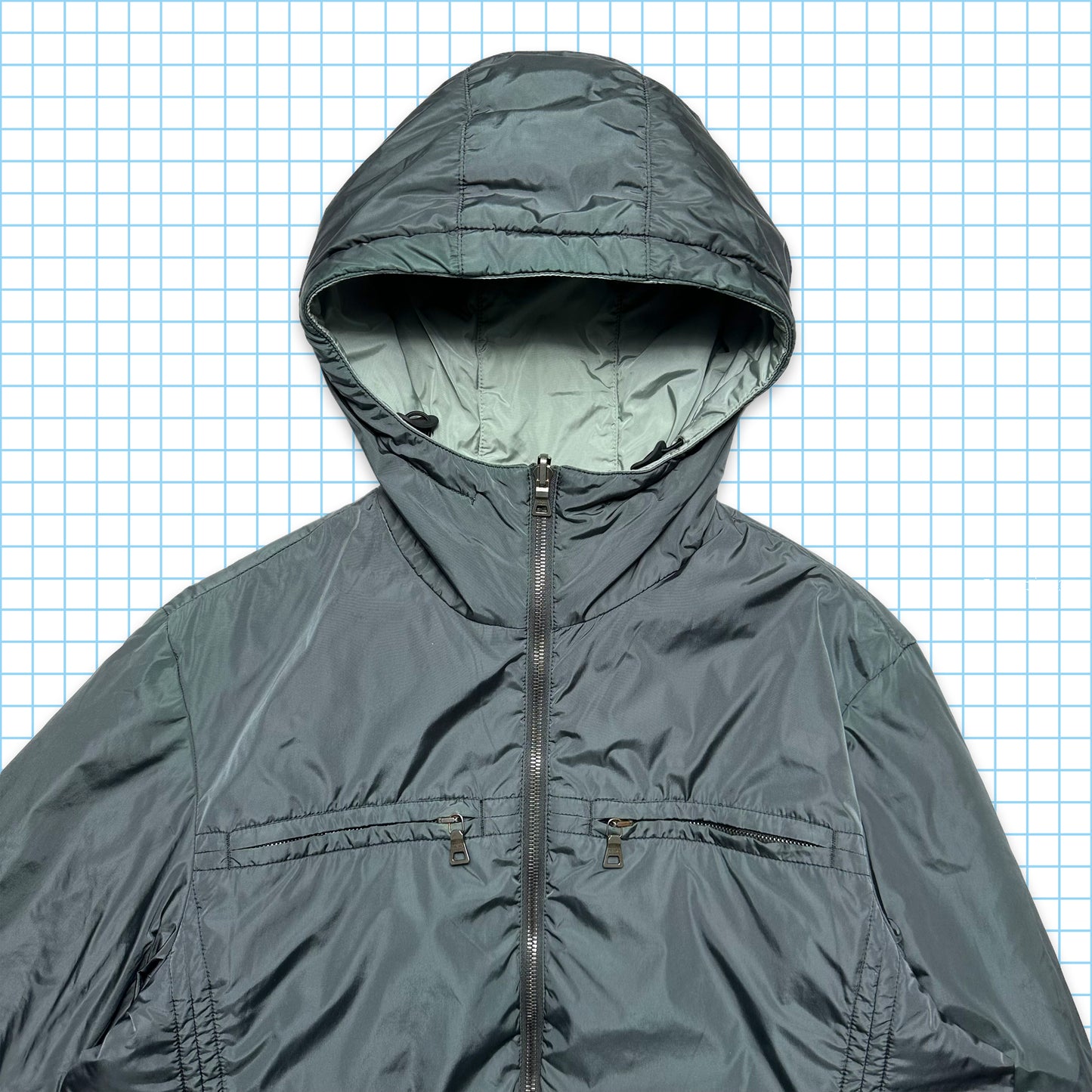 Prada Sport Padded Reversible Jacket - Medium / Large