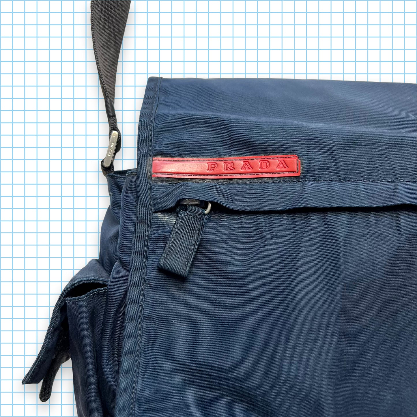 Prada Sport Midnight Navy Side Bag