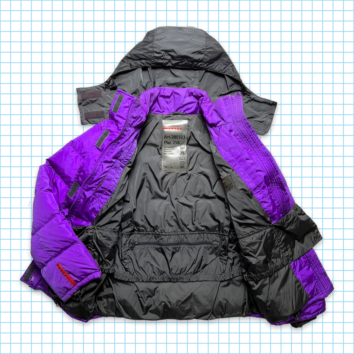 Prada sport outlet down jacket