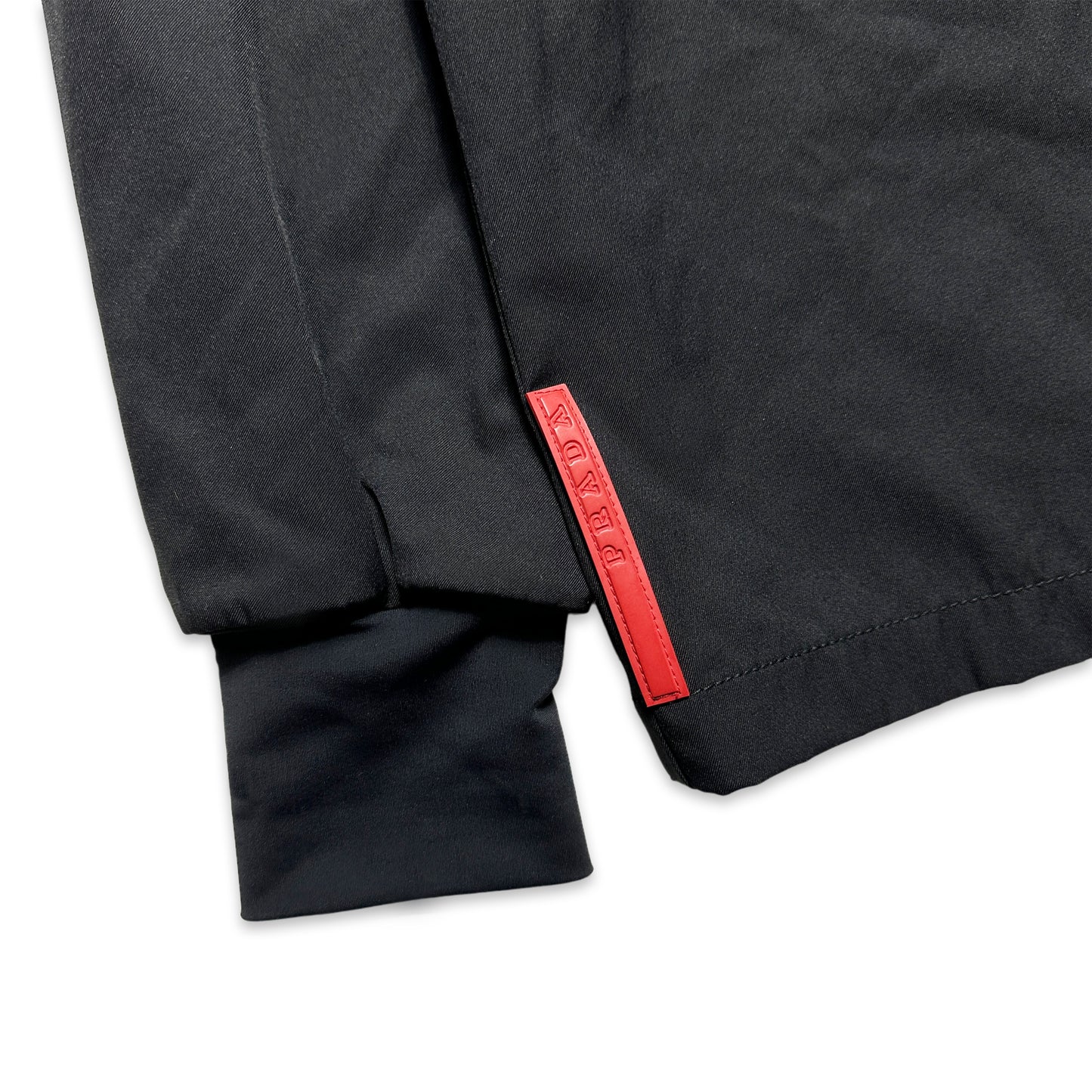 Prada Sport Center Stripe Chemise zippée - Moyen