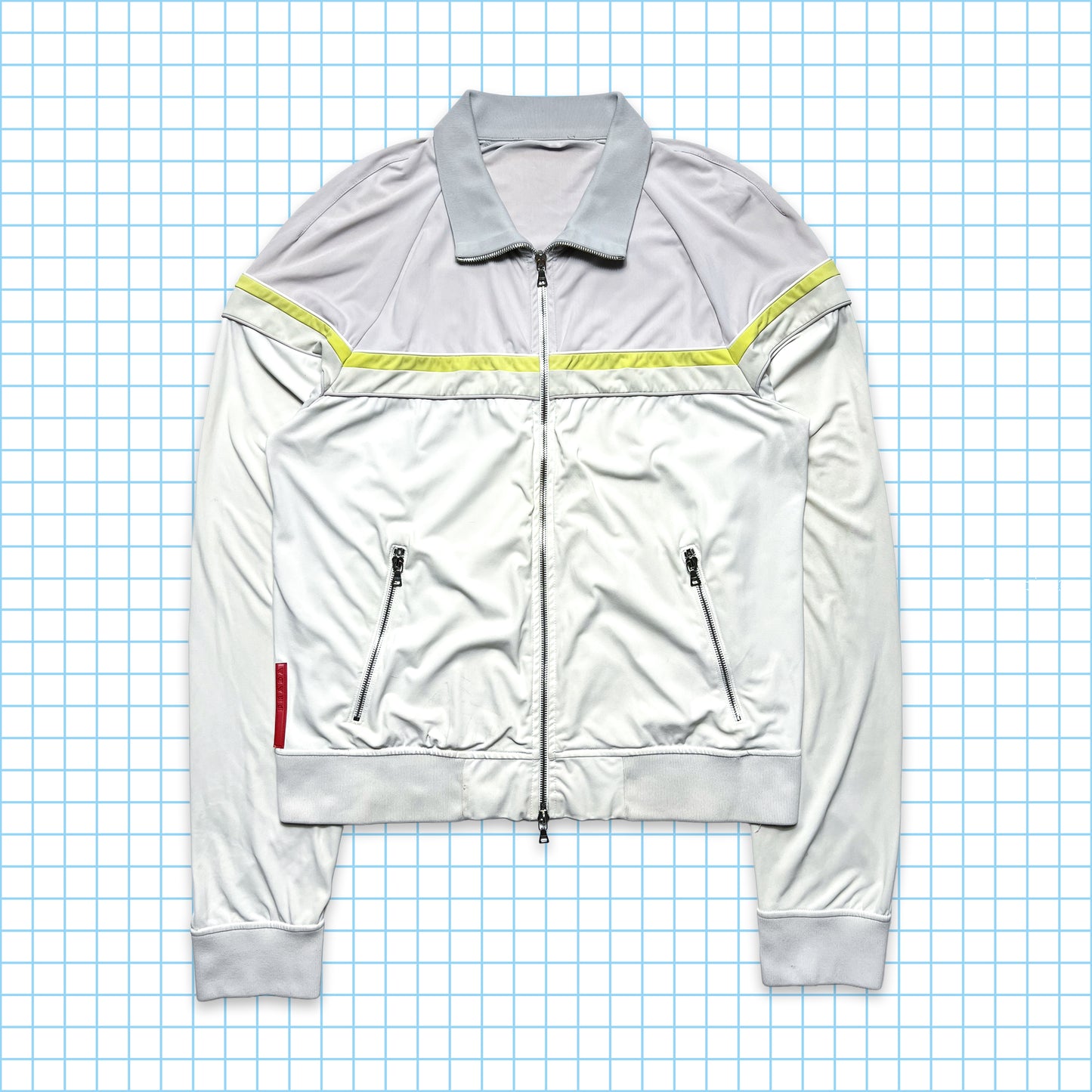 Prada Sport Panelled Track Jacket - Medium / Large