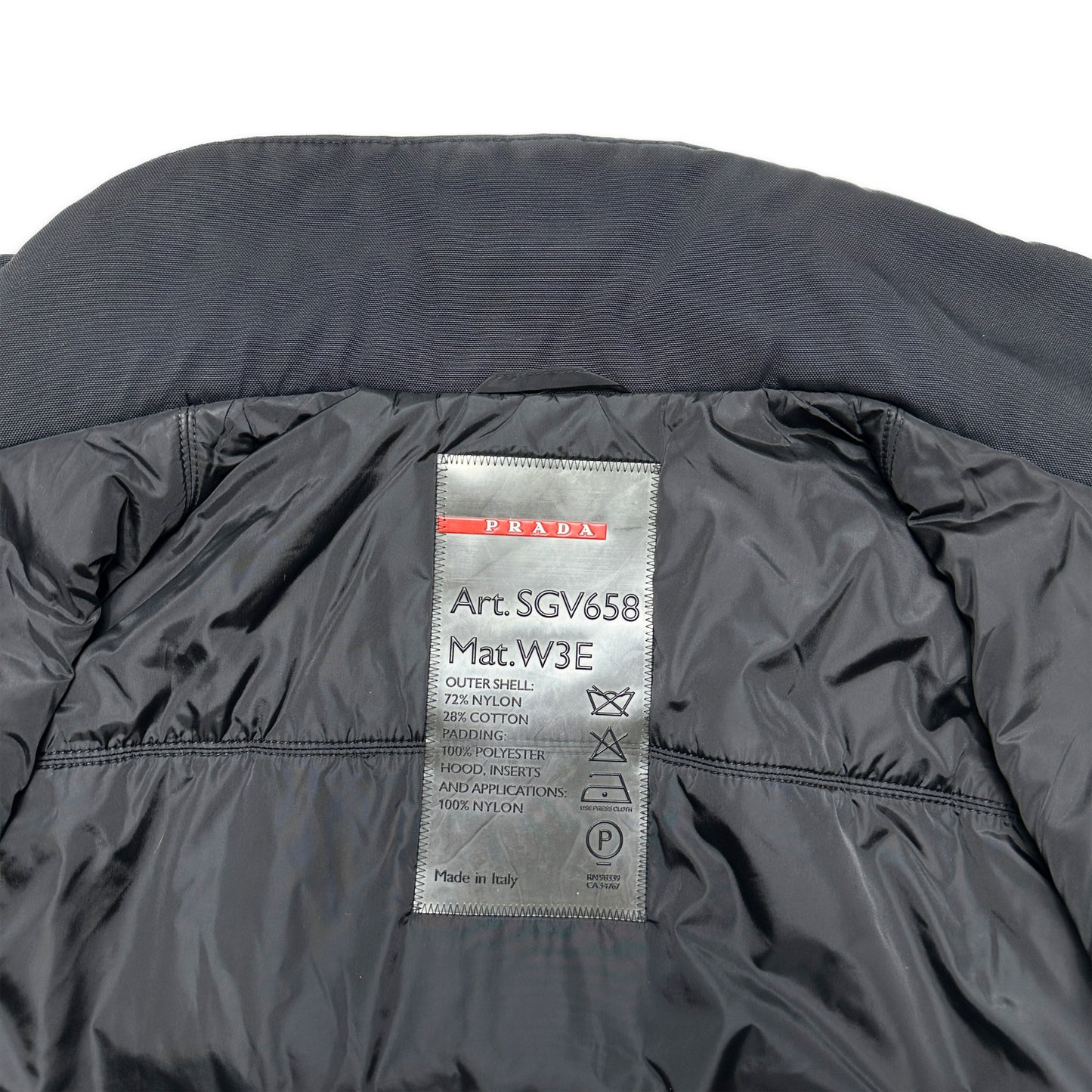 Prada Sport Technical Modular Elbow Pad Padded Trench Jacket - Medium / Large