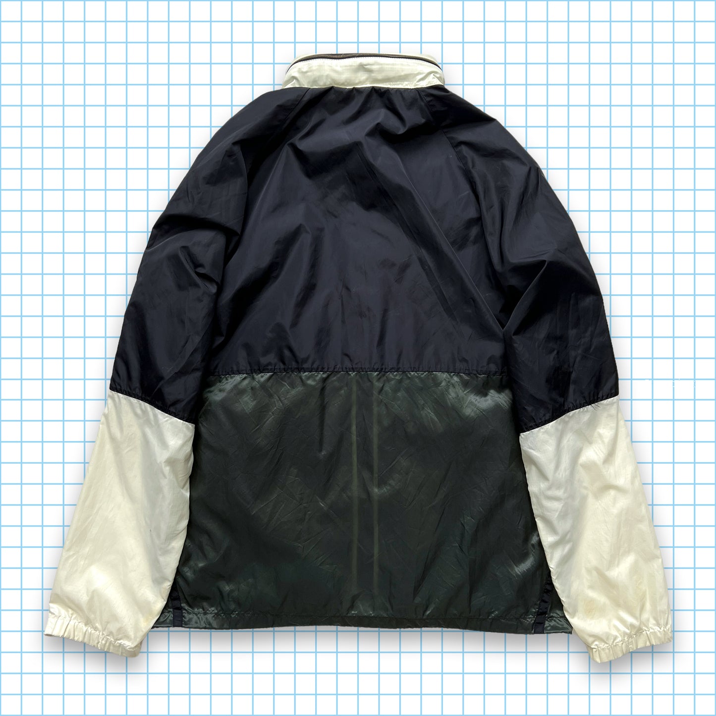 プラダ スポーツ スプリット パネル トラック ジャケット - M / L