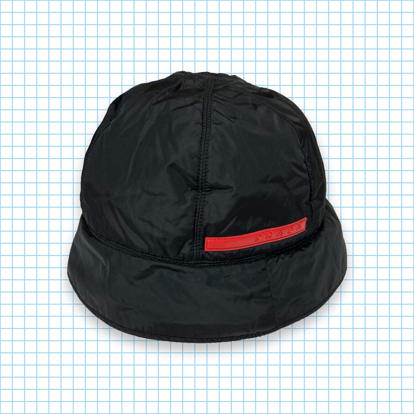 Vintage Prada Sport Nylon Padded Bucket Hat