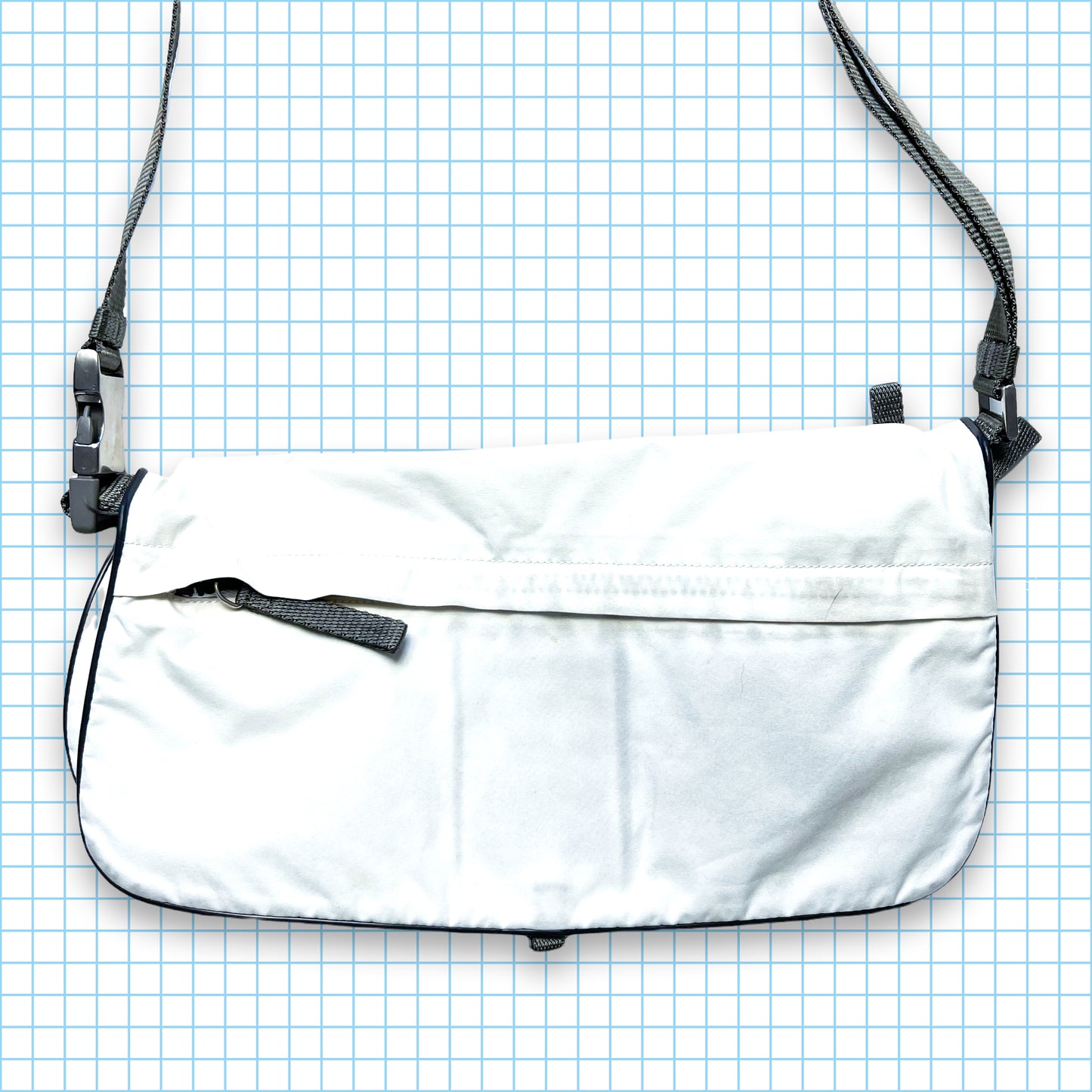 Prada Sport White Side/Shoulder Bag