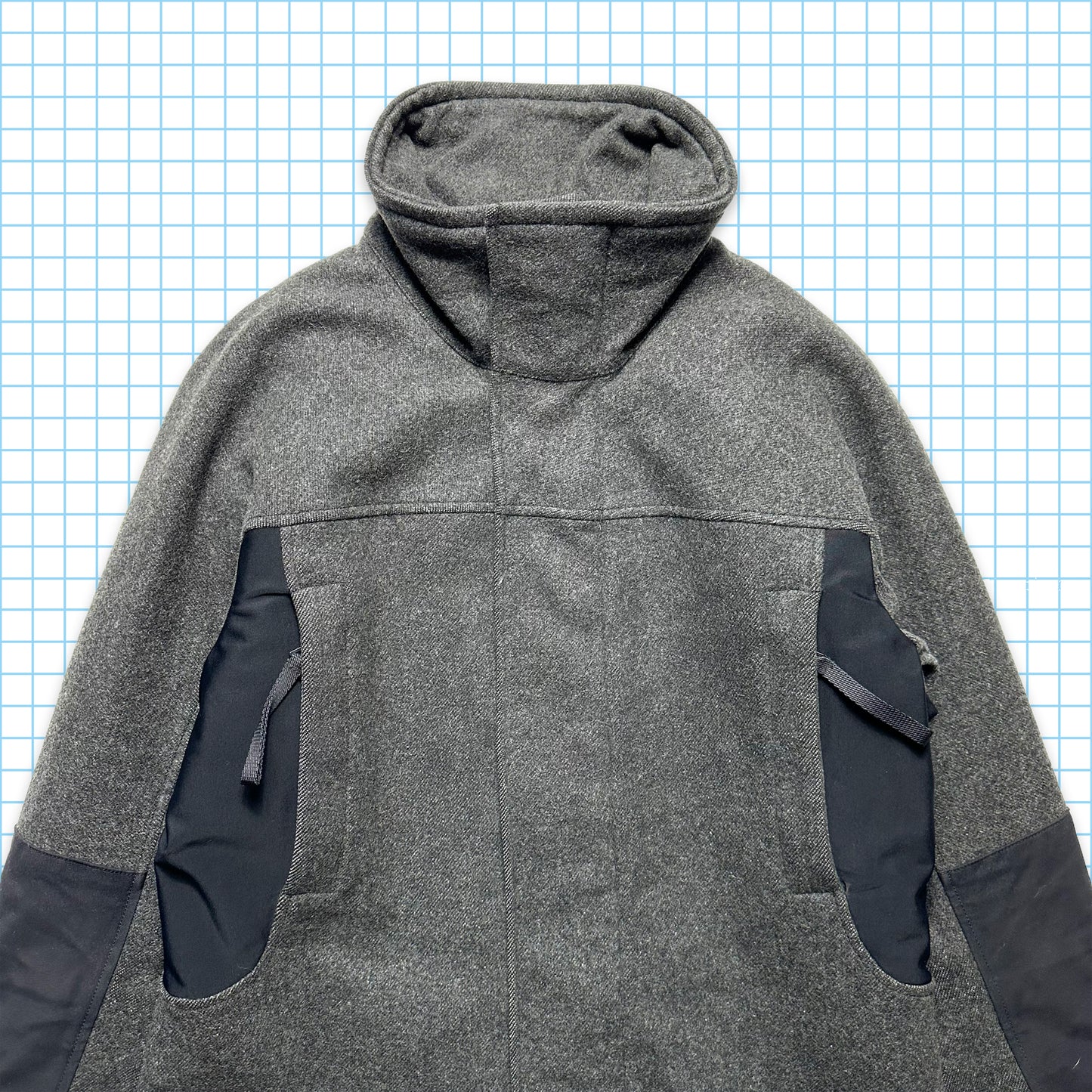 Prada Sport Wool/Neoprene Panelled Jacket - Medium