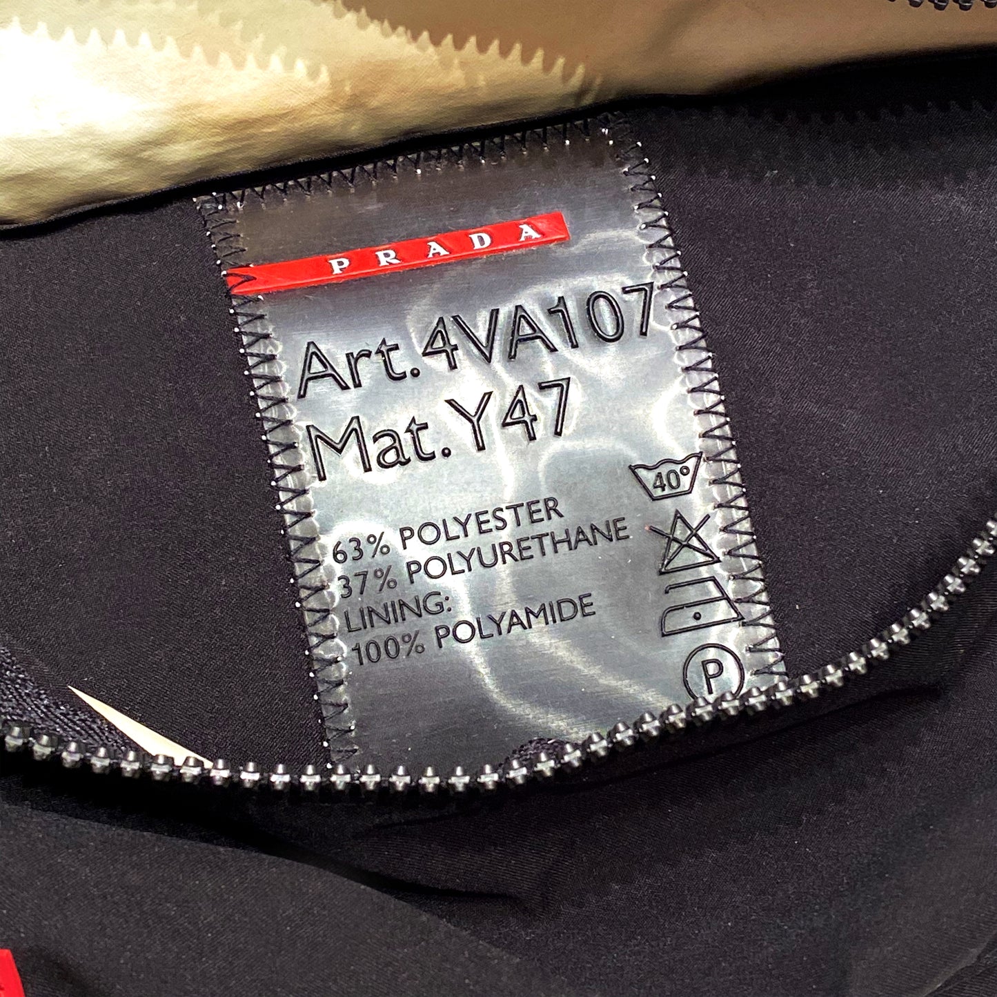 Prada Sport Art.4 VA 107 Vintage Black Waist Bag