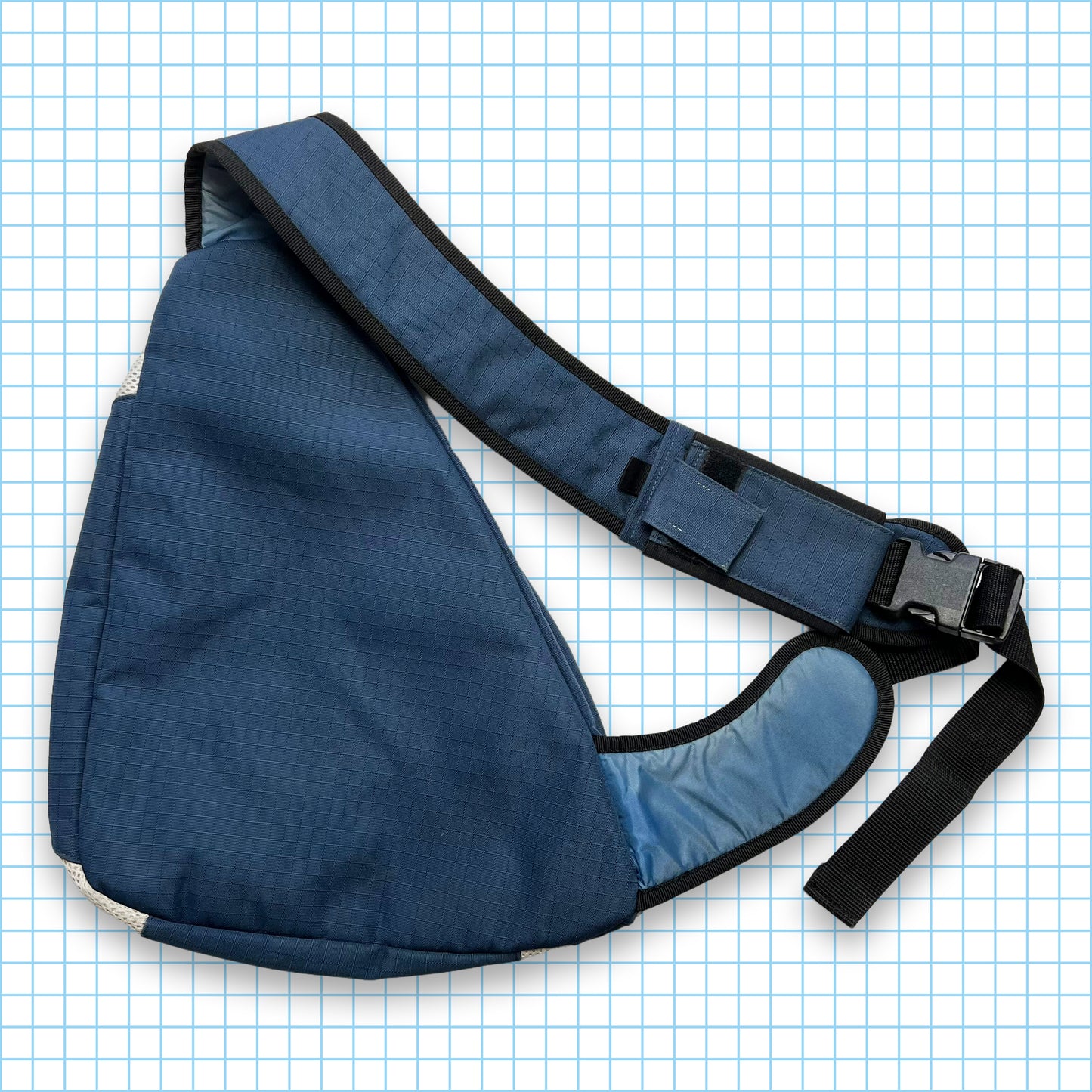 Quiksilver Navy/Off White Cross Body Sling Bag
