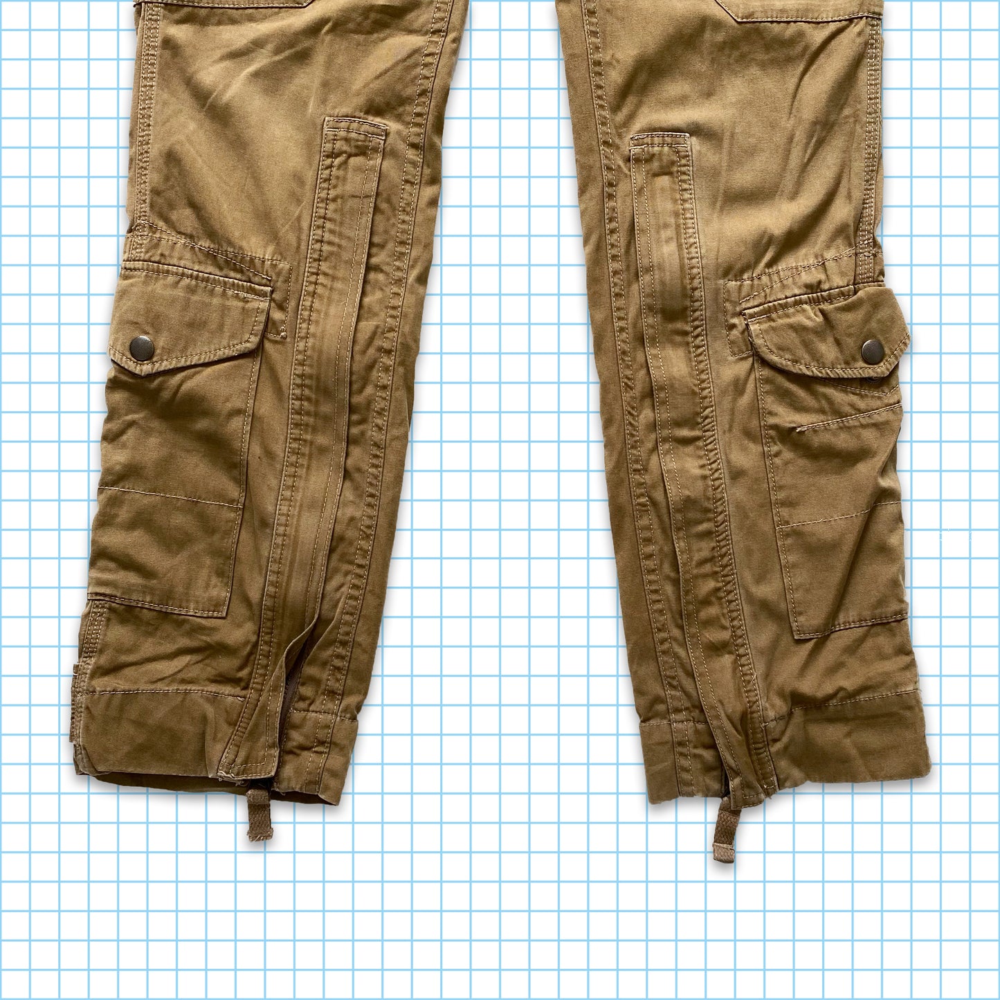 Vintage Polo Ralph Lauren Multi Pocket Utility Tactical Cargo Pants - 28" / 30" Waist