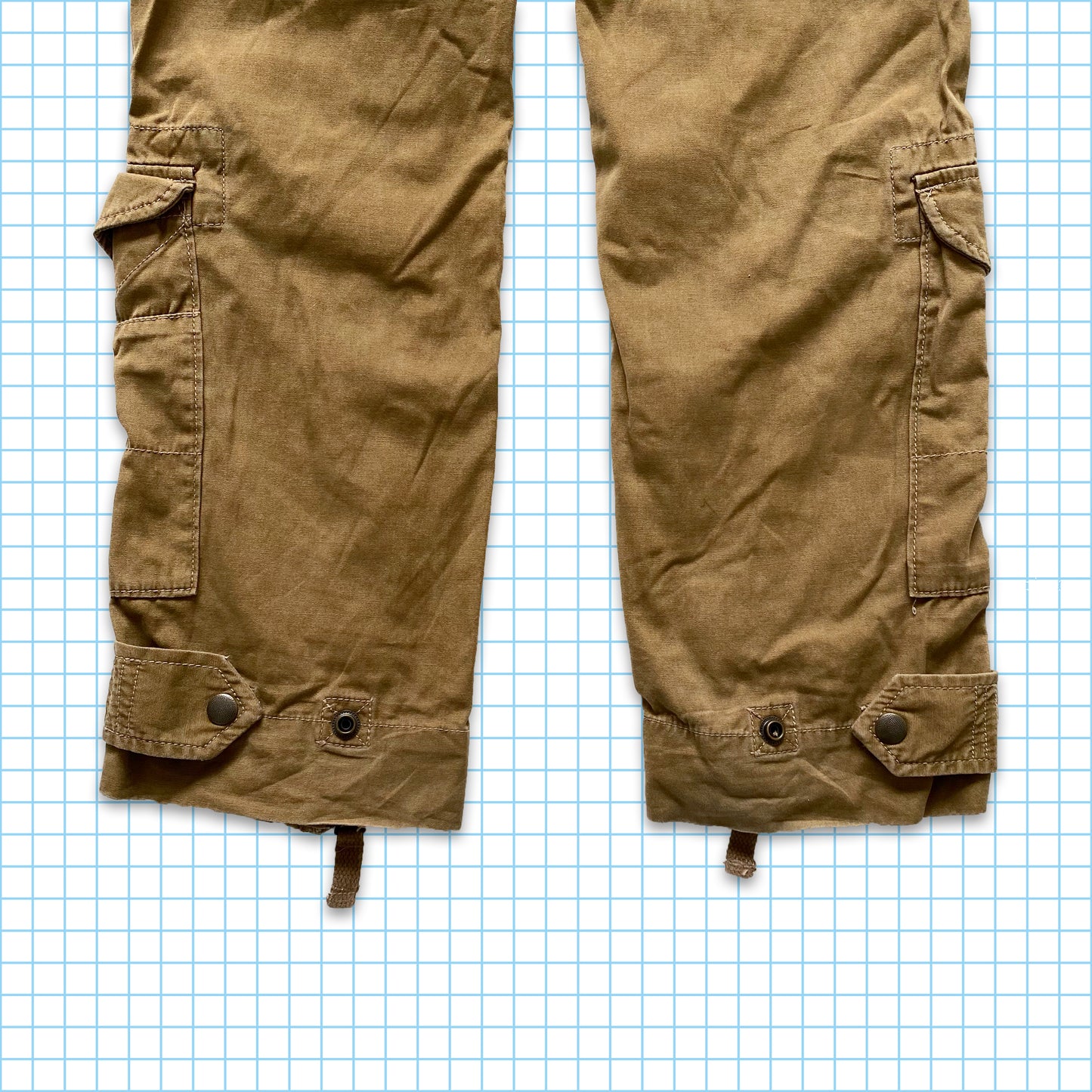 Vintage Polo Ralph Lauren Multi Pocket Utility Tactical Cargo Pants - 28" / 30" Waist