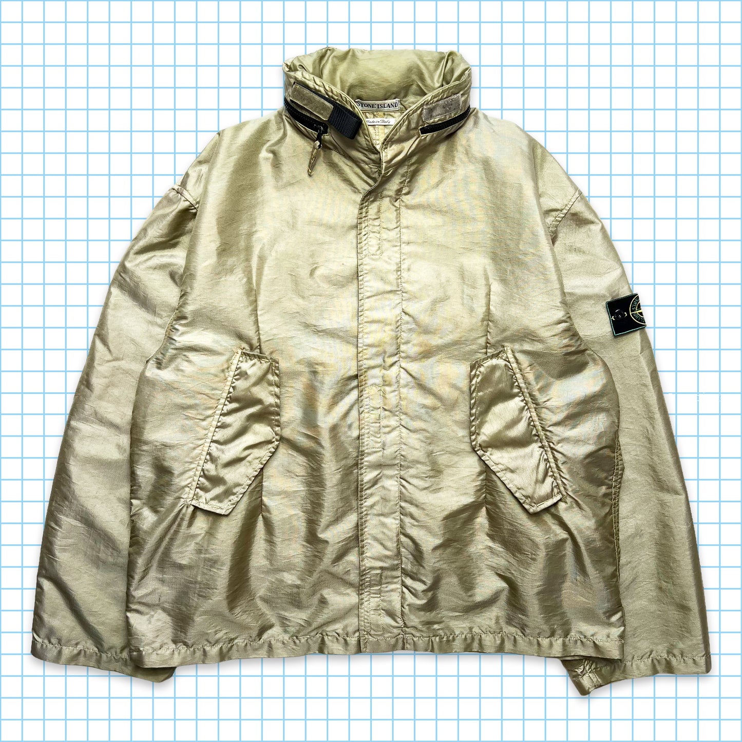 Vintage Stone Island Light Fawn/Taupe Formula Steel SS95’ - Extra Large / Extra Extra Large