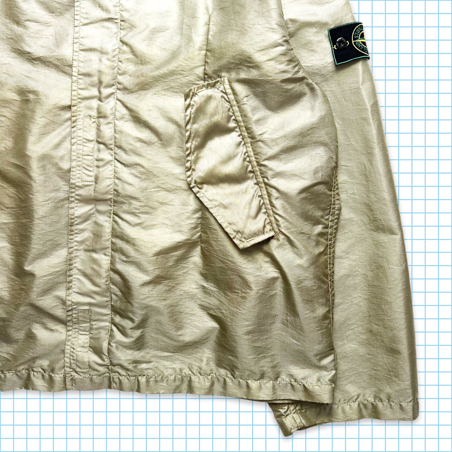 Vintage Stone Island Light Fawn/Taupe Formula Steel SS95’ - Extra Large / Extra Extra Large