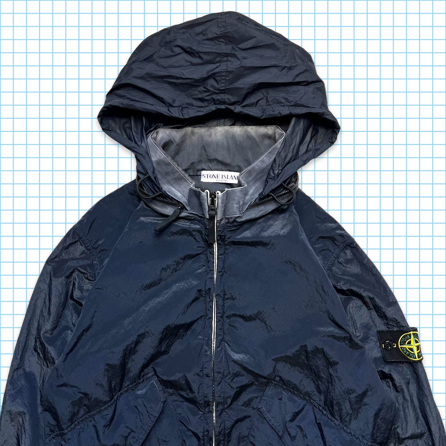Stone Island Midnight Navy Nylon Metal Jacket - Medium