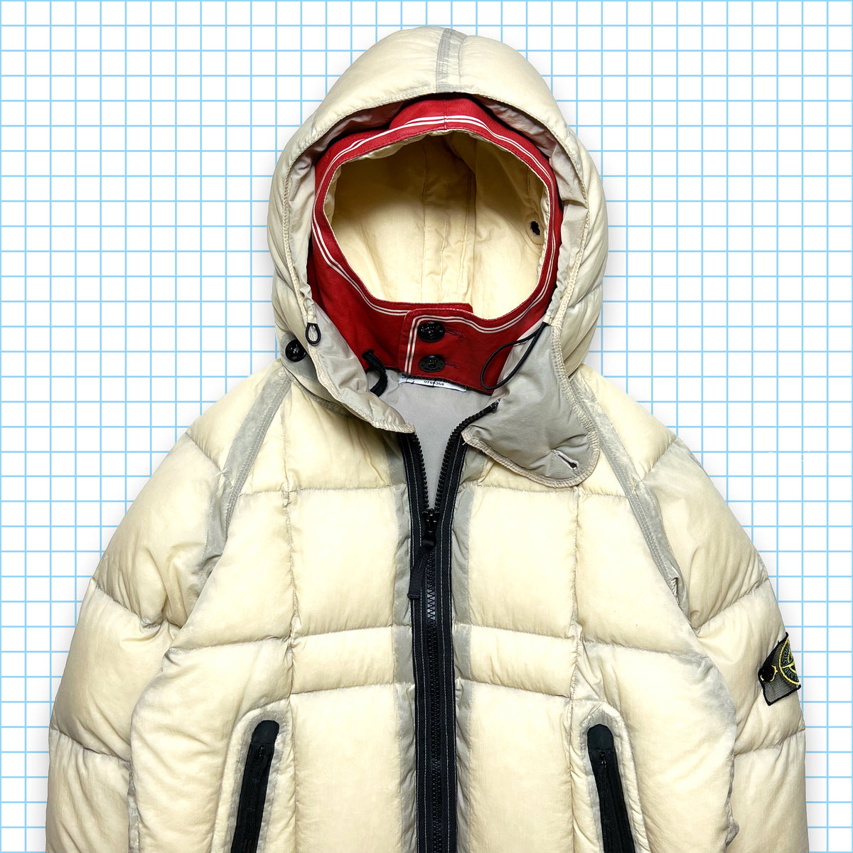 Stone island shop goose down jacket