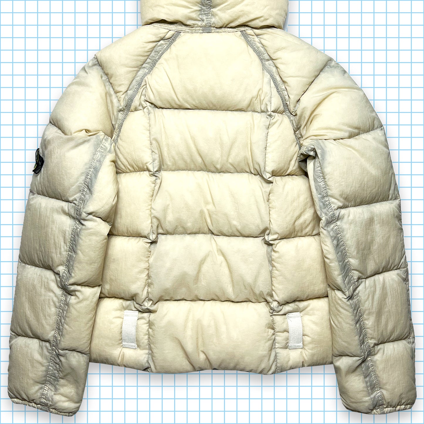 Stone Island Opaque Nylon Tela Goose Down AW06' - Medium