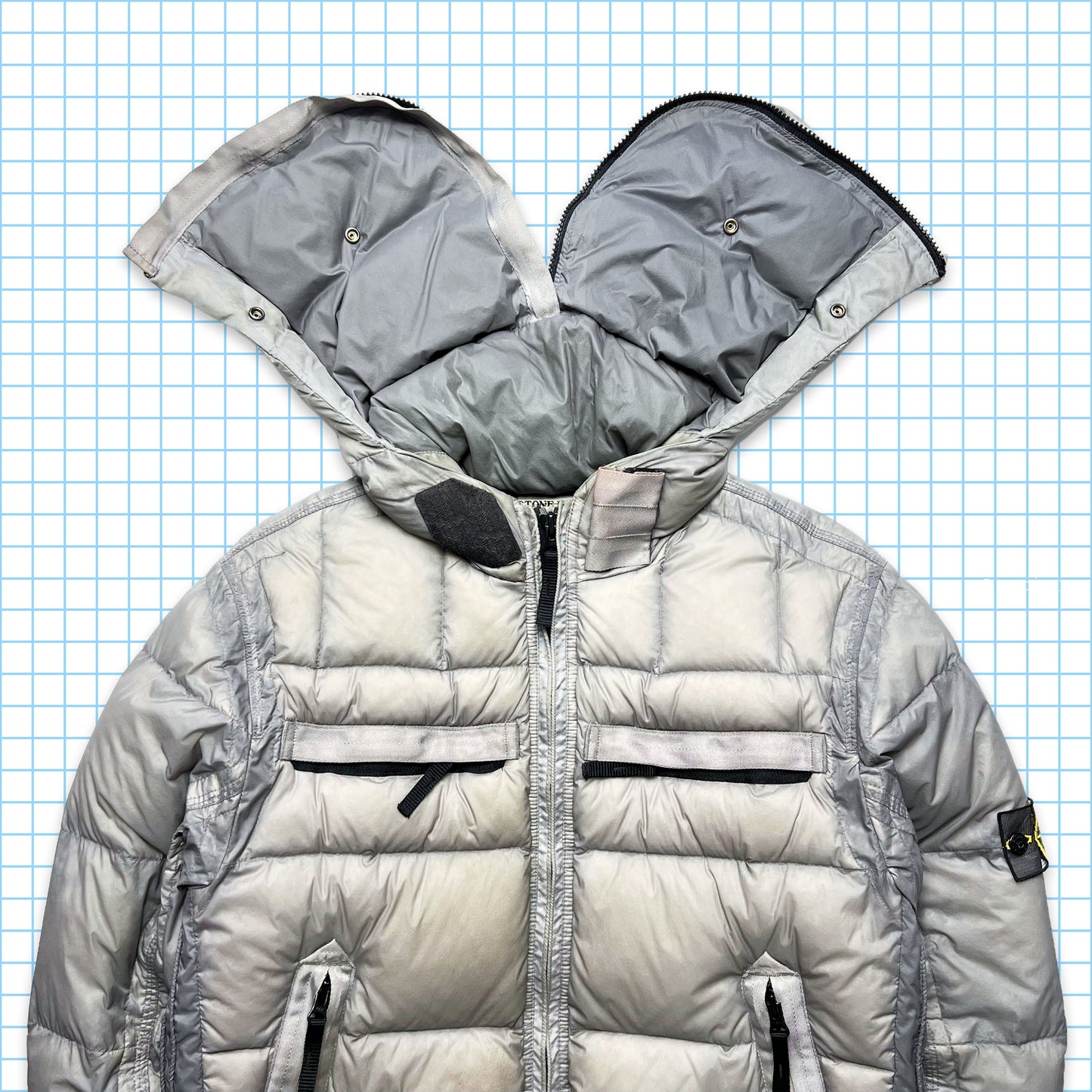 Stone Island Light Grey Opaque AW08' - Medium