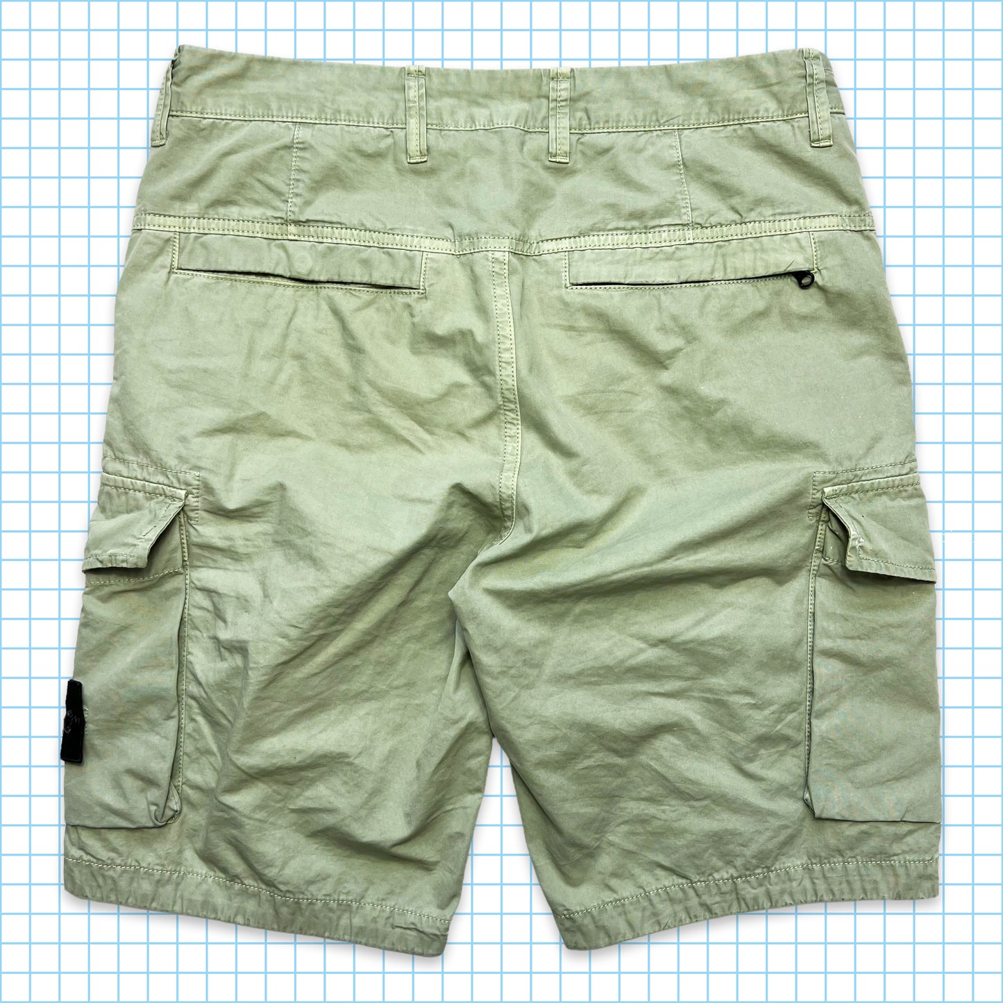 Stone Island Pistachio Shorts - 30" Waist