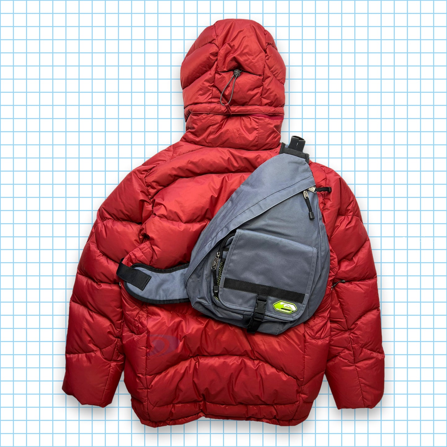 Early 00's Salomon Tri-Pocket Puffer Jacket - Medium / Large