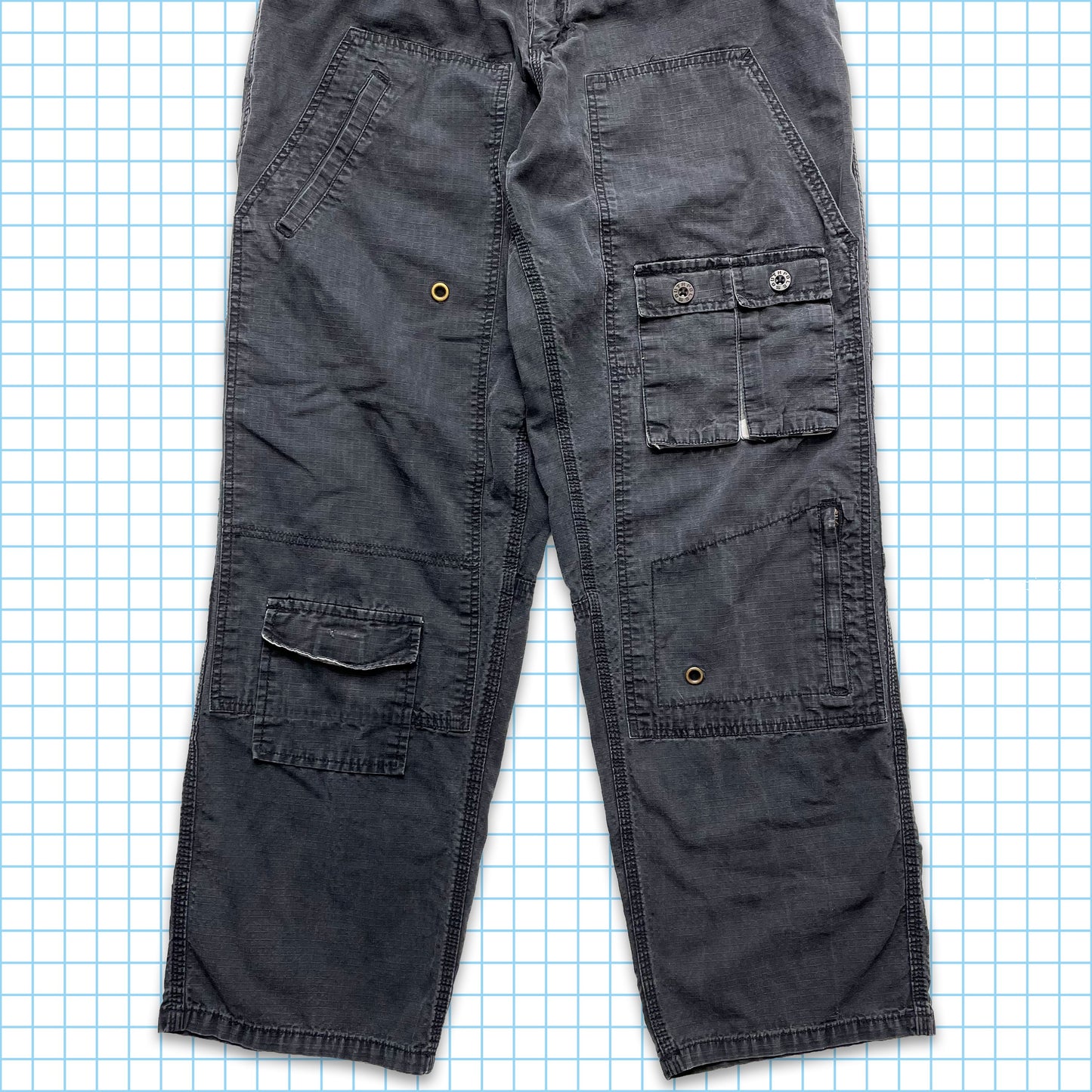 Vintage South Pole Multi Pocket Technical Cargos - 30" / 32" Waist