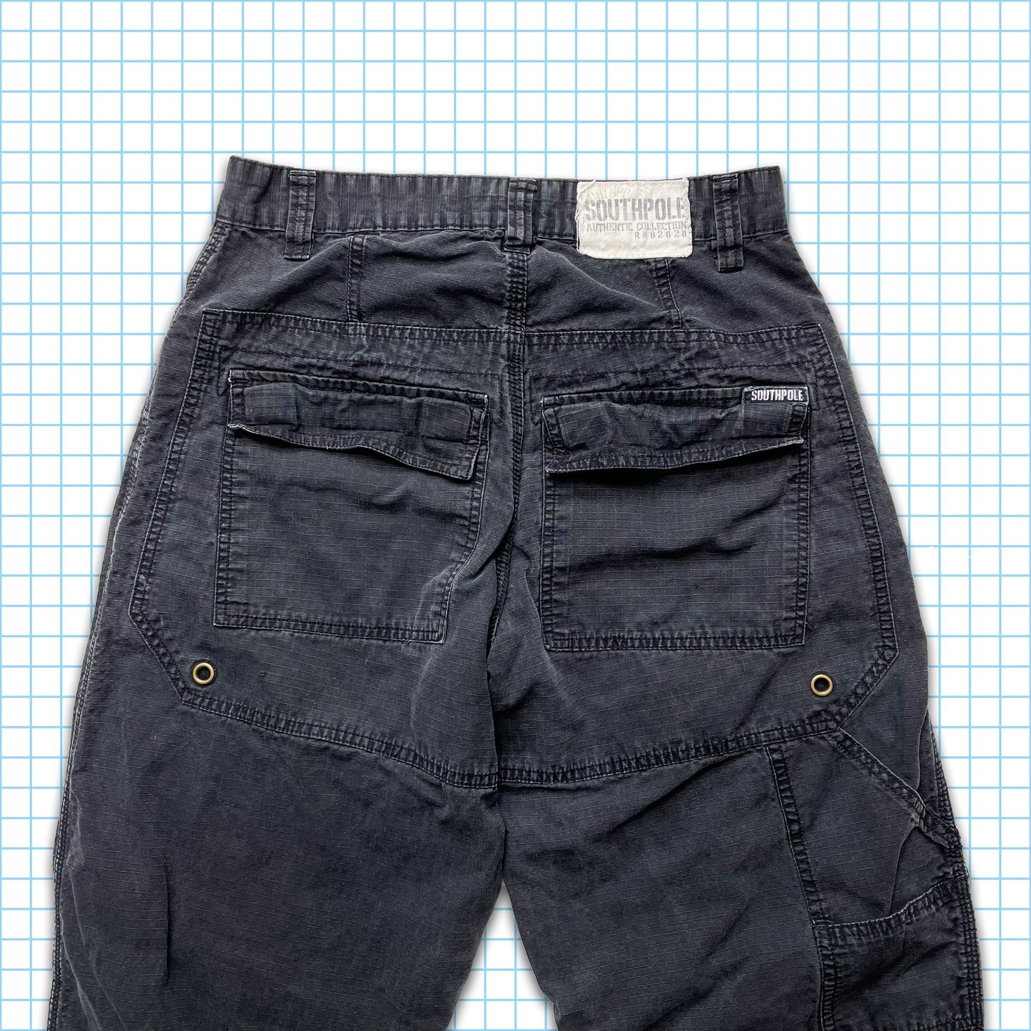 Vintage South Pole Multi Pocket Technical Cargos - 30" / 32" Waist