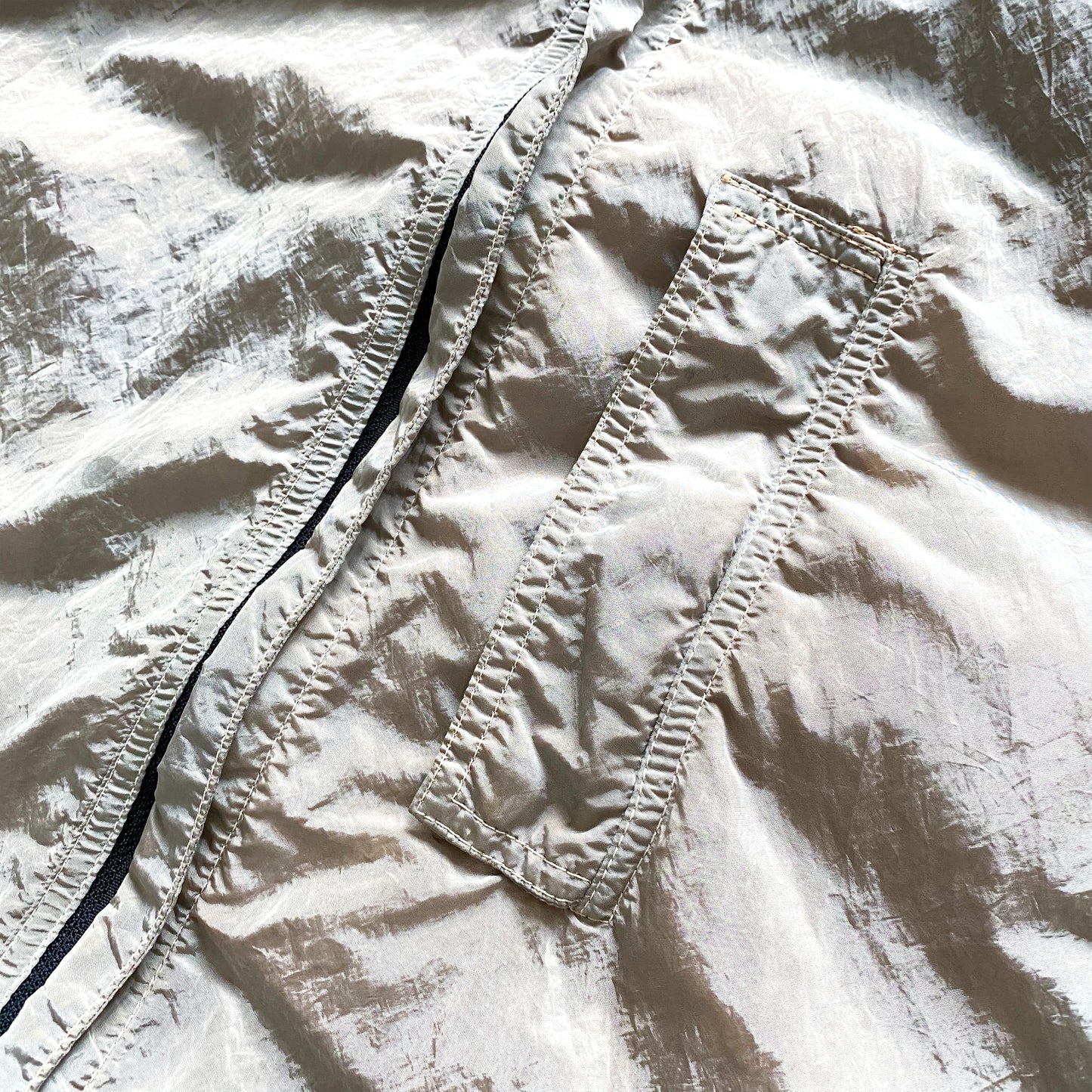 Stone Island Nylon Metal Baby Pink Overshirt - Large