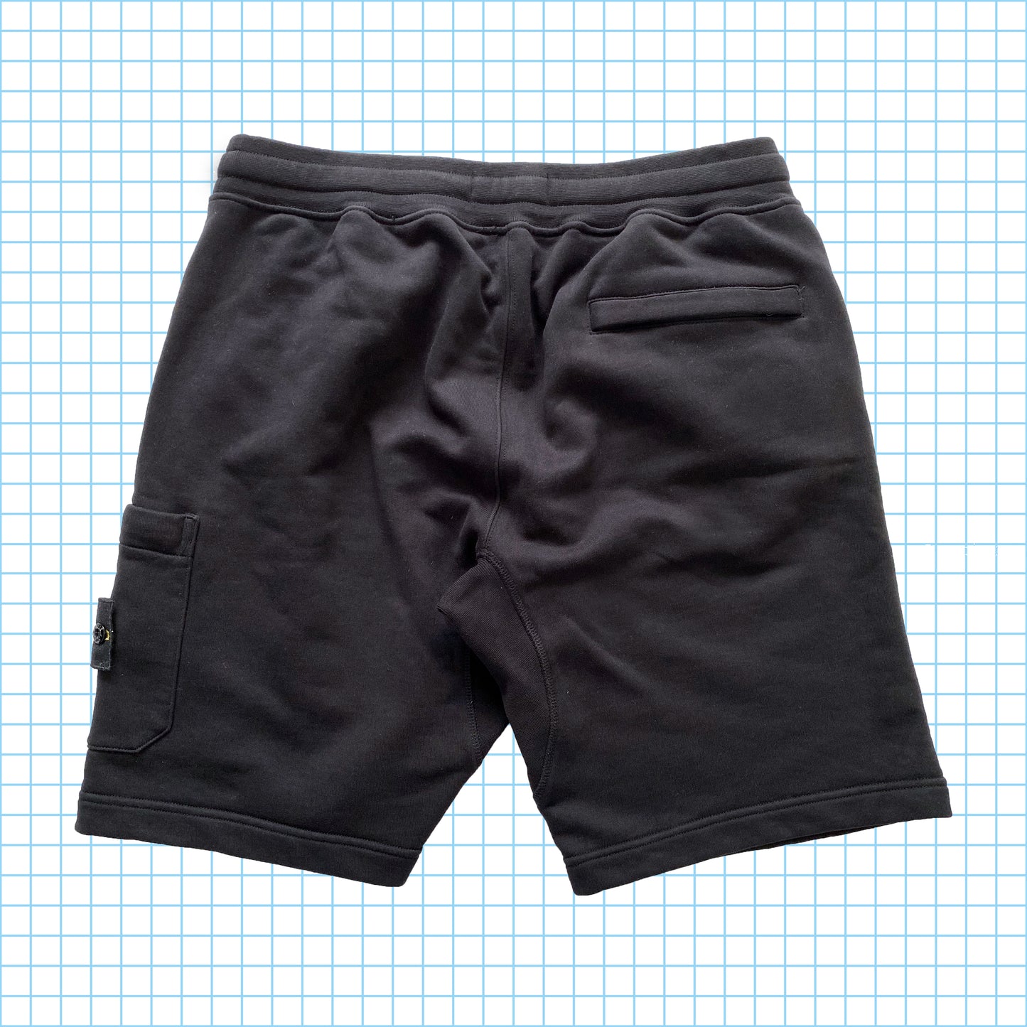 Stone Island Stealth Black Sweat Short SS18' - Moyen