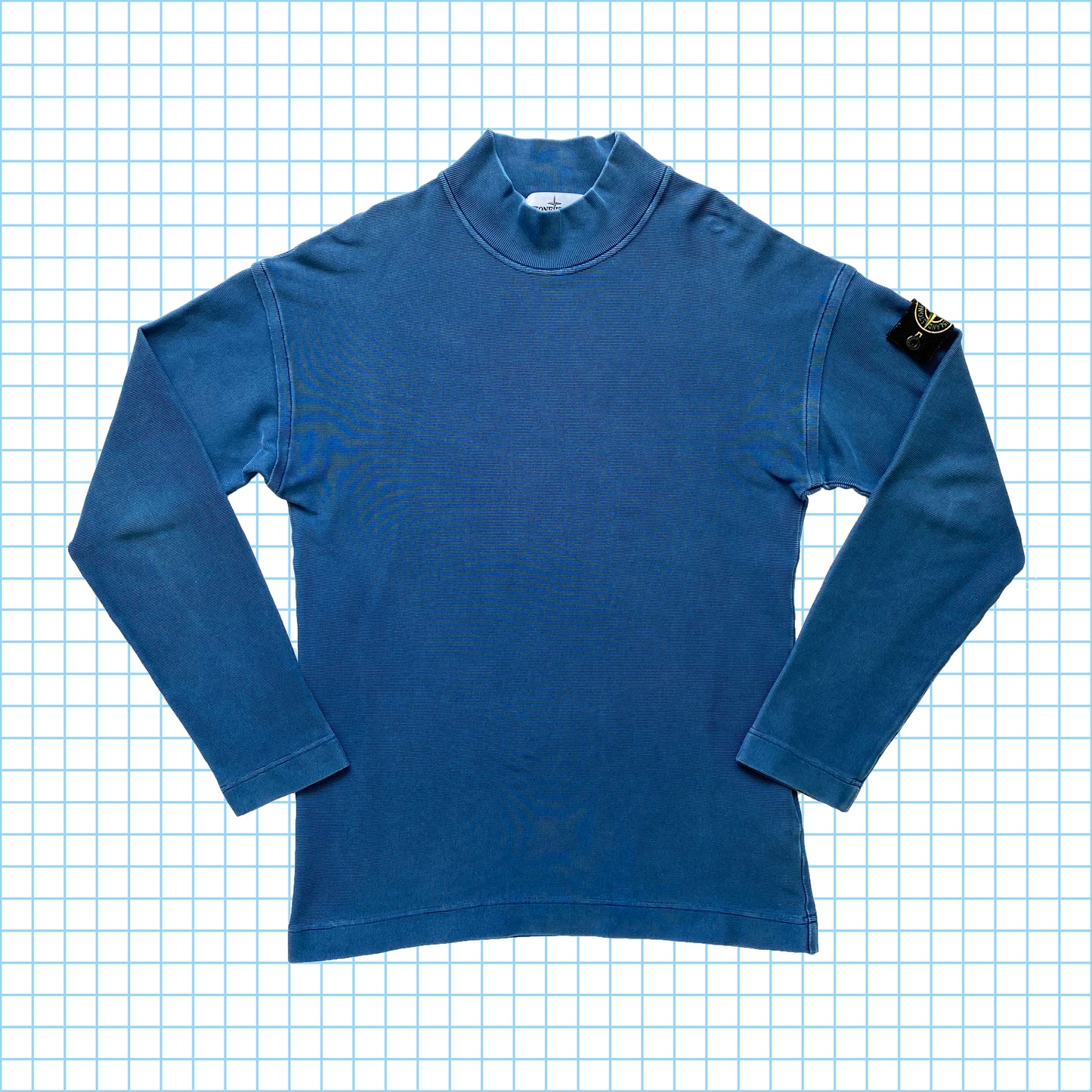 Stone Island Col montant côtelé ras du cou AW17' - Moyen
