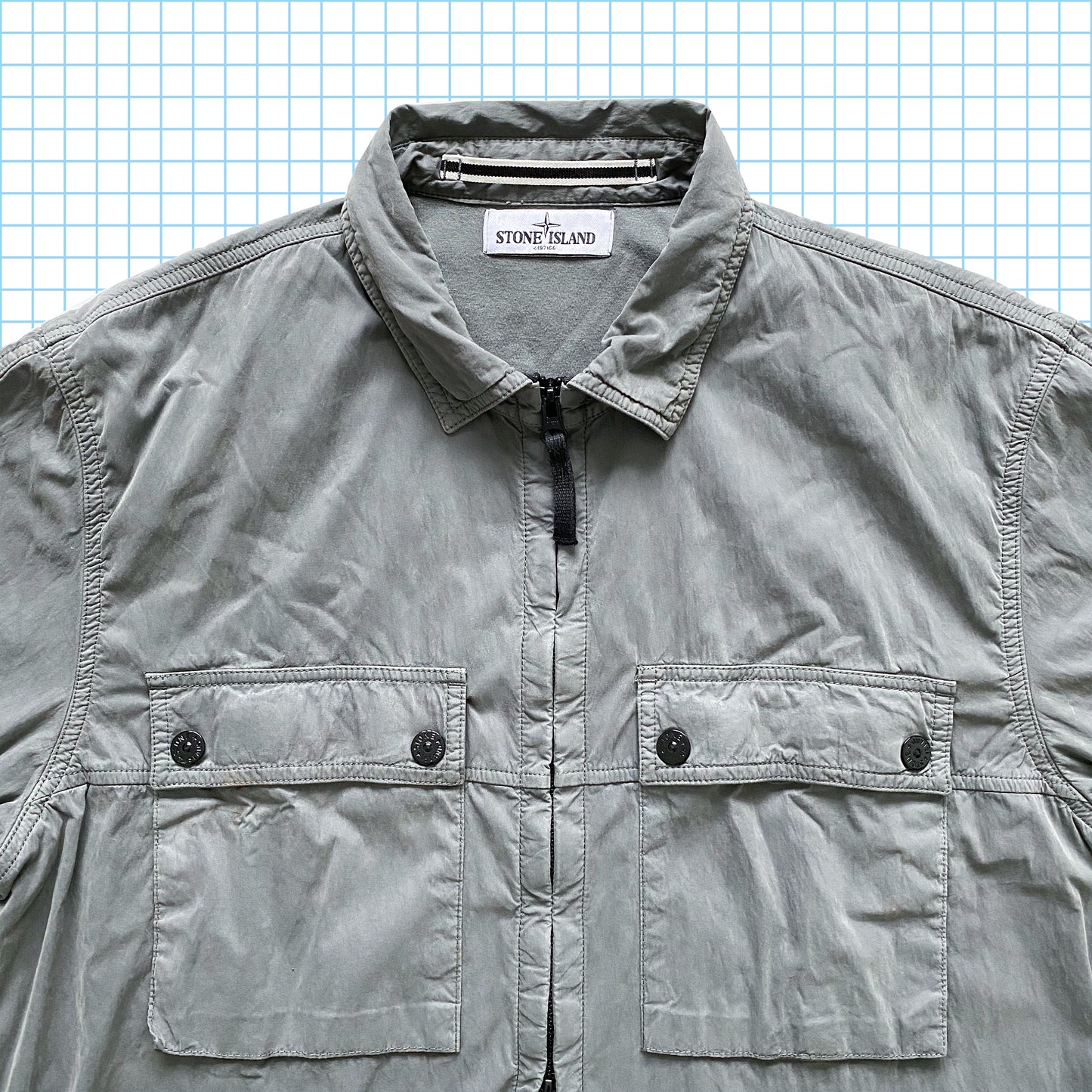 Stone Island Padded Grey Over Shirt AW13’ - Large