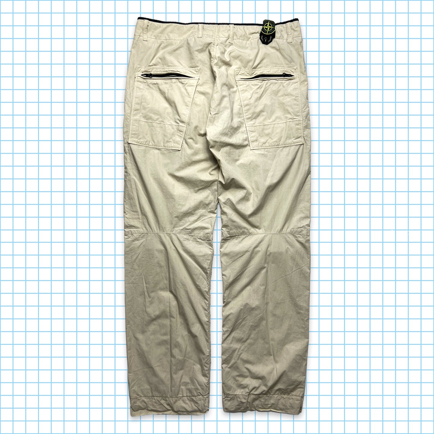 Stone Island Beige Jet Pant SS09' - 32" Waist