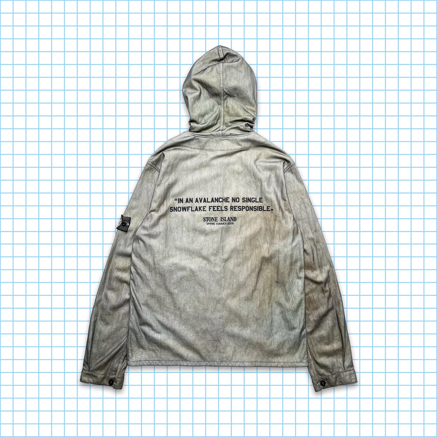 Stone Island ‘Snowflake’ Tyvek Jacket SS08’ - Large