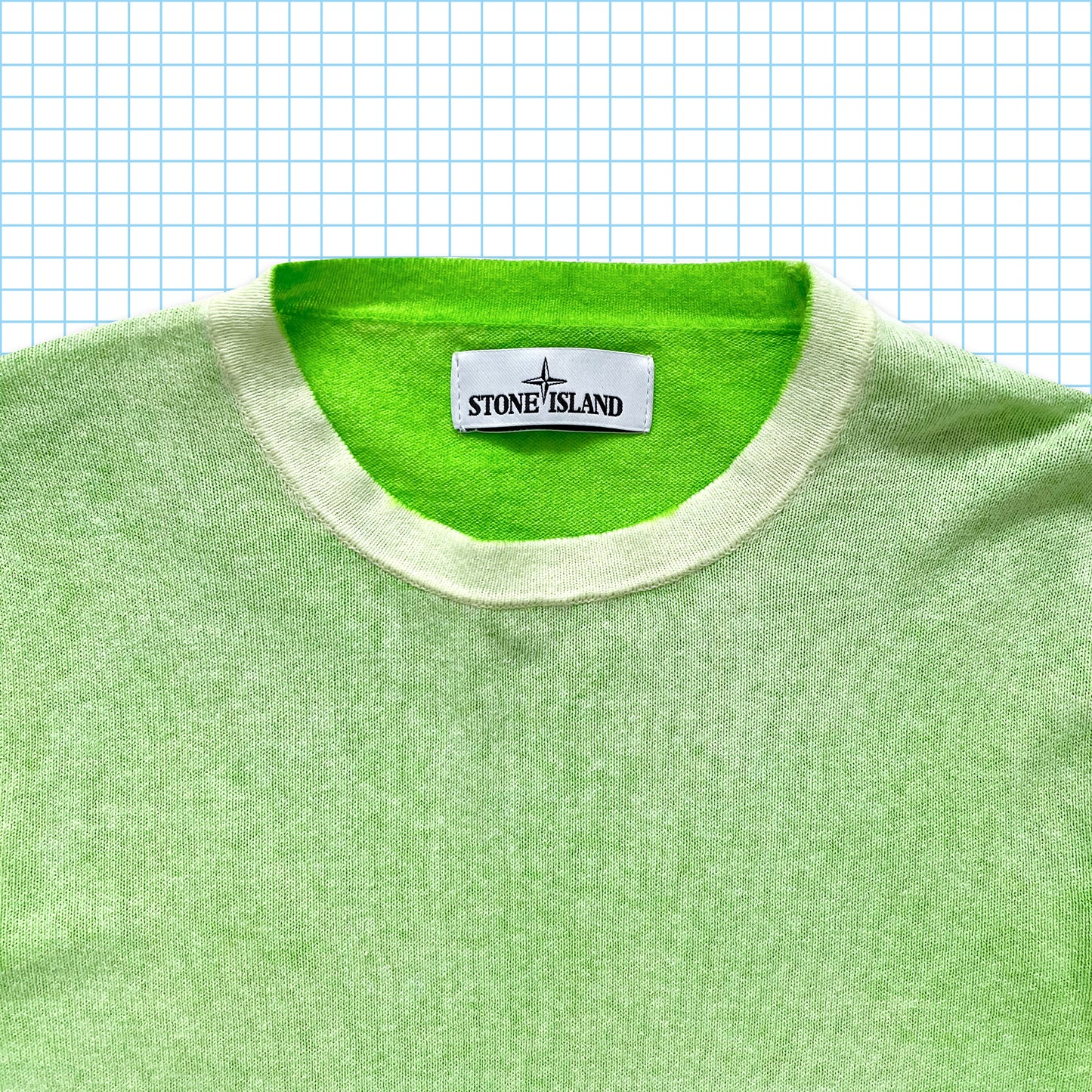 Stone Island ボルト グリーン ニット クルー SS14' - M / L