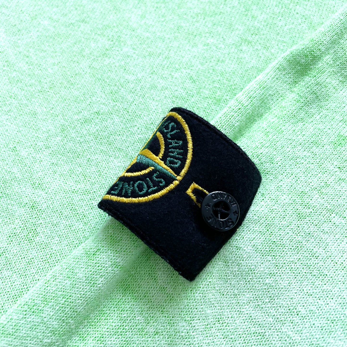 Stone Island ボルト グリーン ニット クルー SS14' - M / L