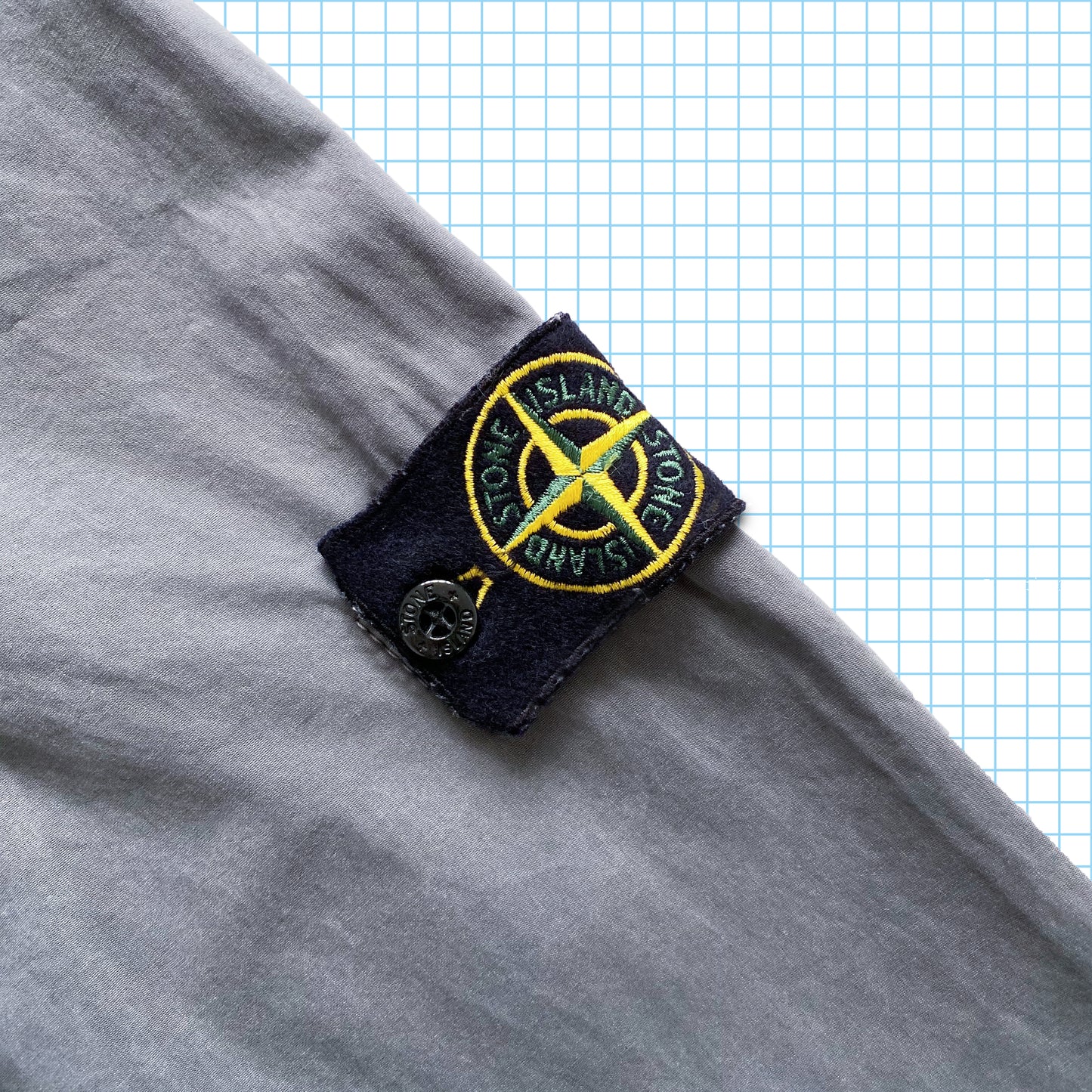 Stone Island Gun Metal Grey Heavy Overshirt AW17’ - Medium