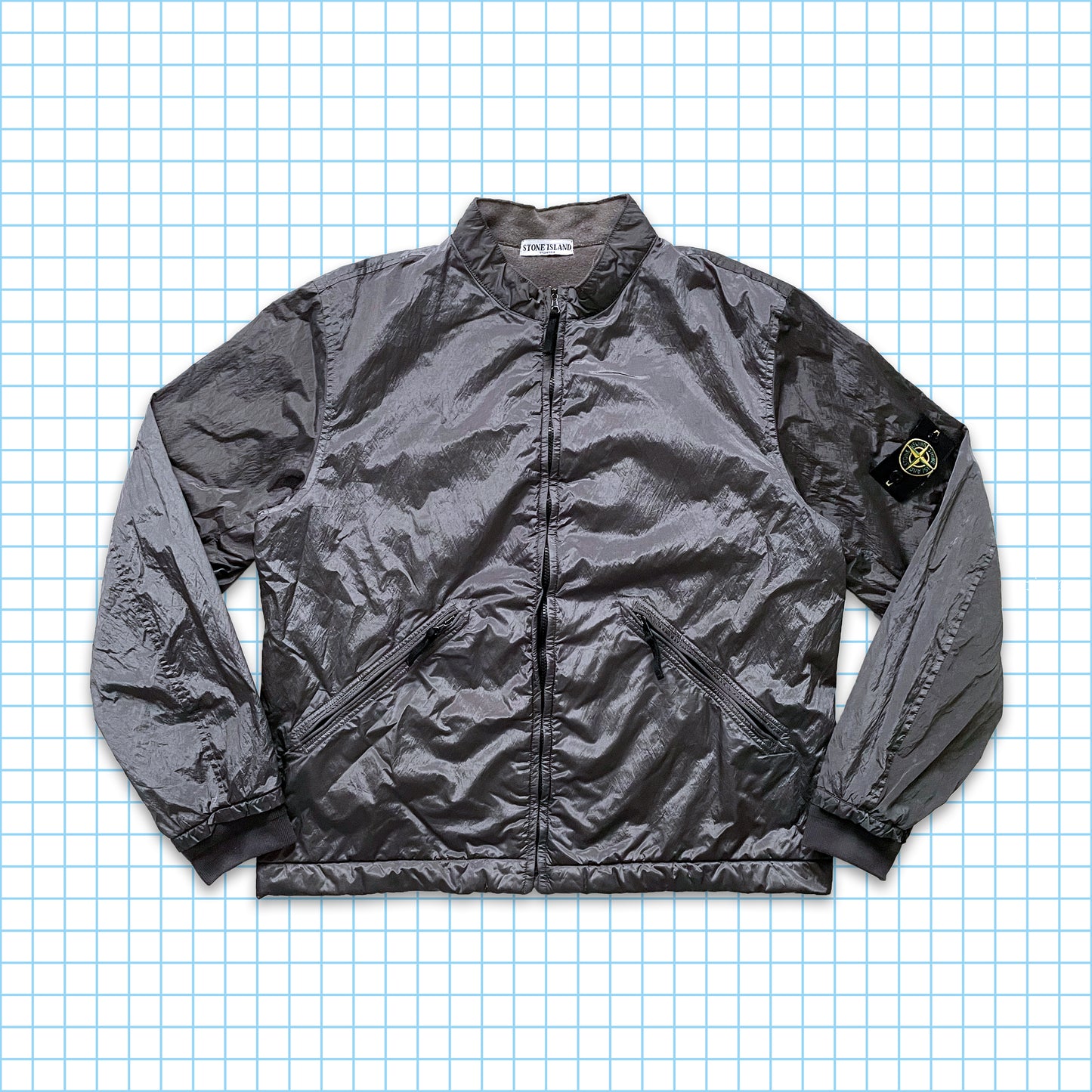 Stone Island Padded Nylon Metal Flight Jacket AW07’ - Extra Large