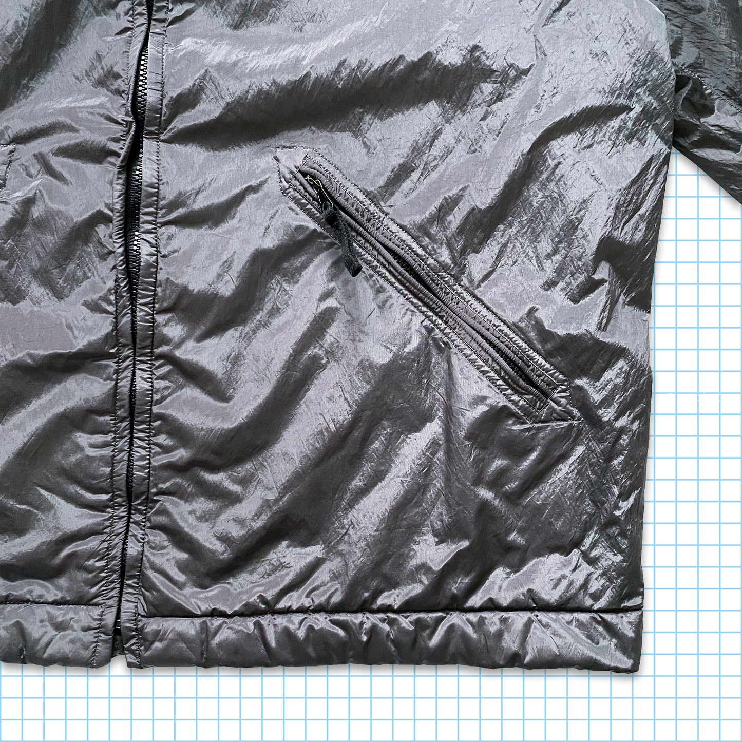 Stone Island Padded Nylon Metal Flight Jacket AW07’ - Extra Large