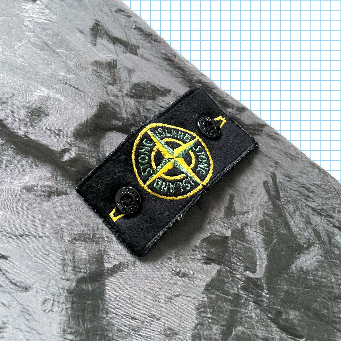 Stone Island Padded Nylon Metal Flight Jacket AW07’ - Extra Large