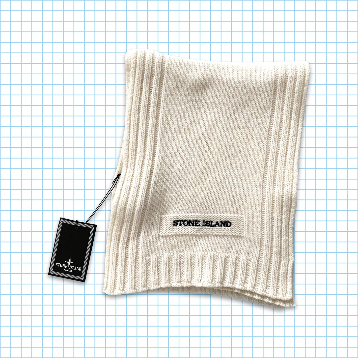 Vintage Stone Island Knitted Hat / Scarf