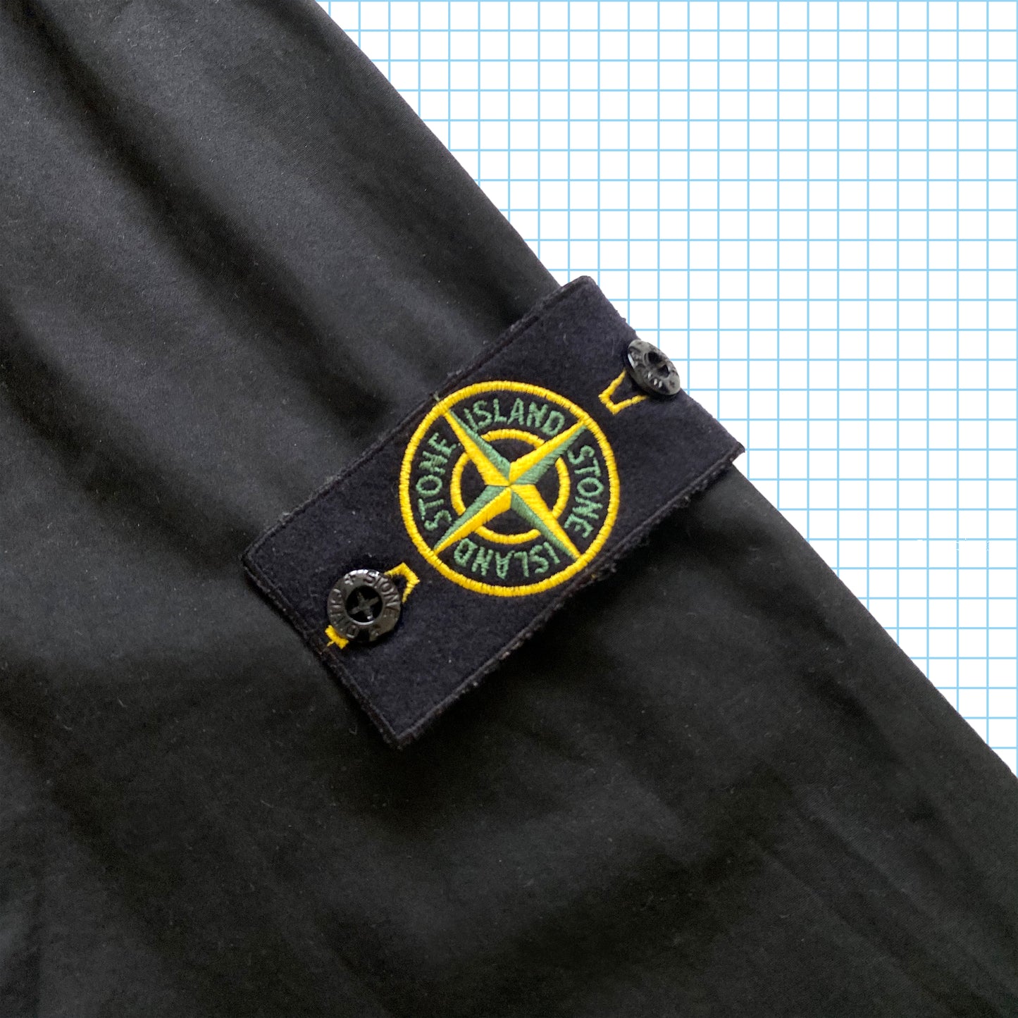 Surchemise à capuche Stone Island Stealth Black SS18' - Large