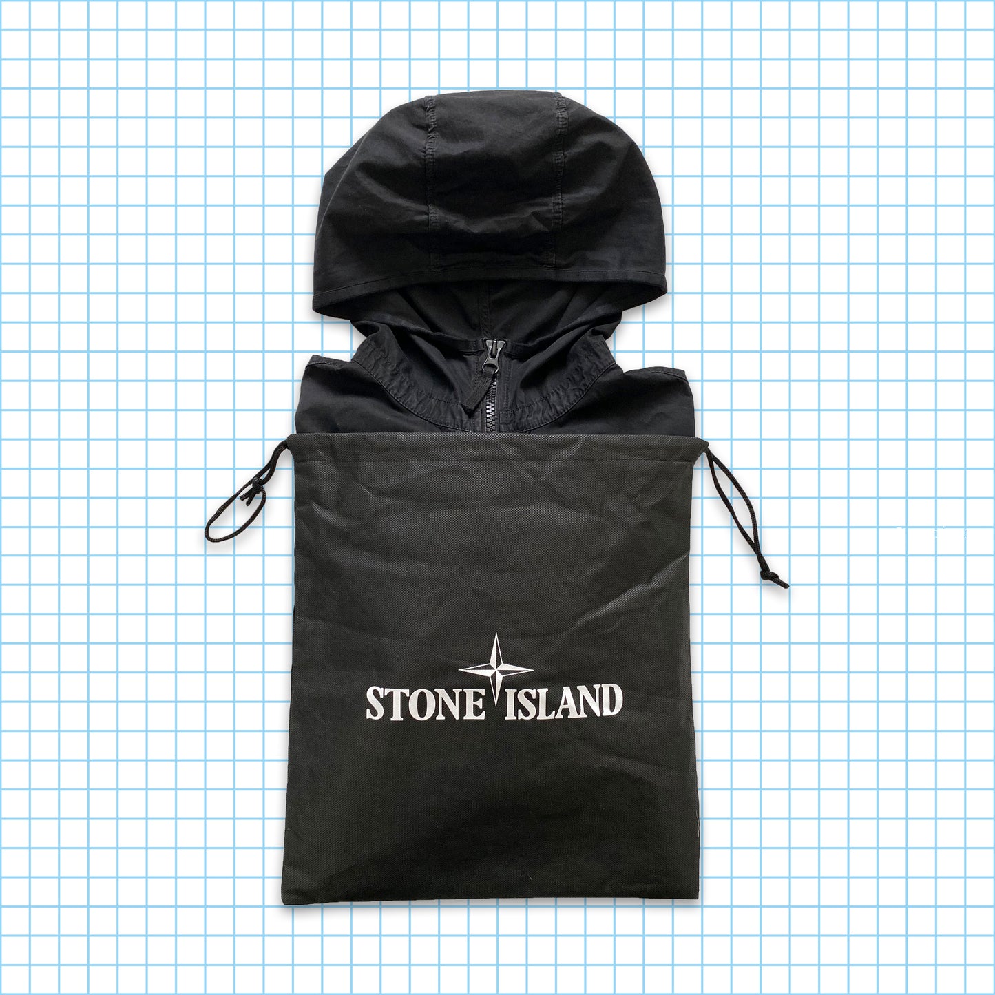 Surchemise à capuche Stone Island Stealth Black SS18' - Large