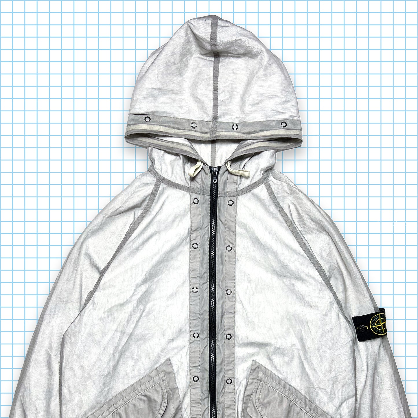 Stone Island Light Grey Interliner SS03’ - Medium / Large