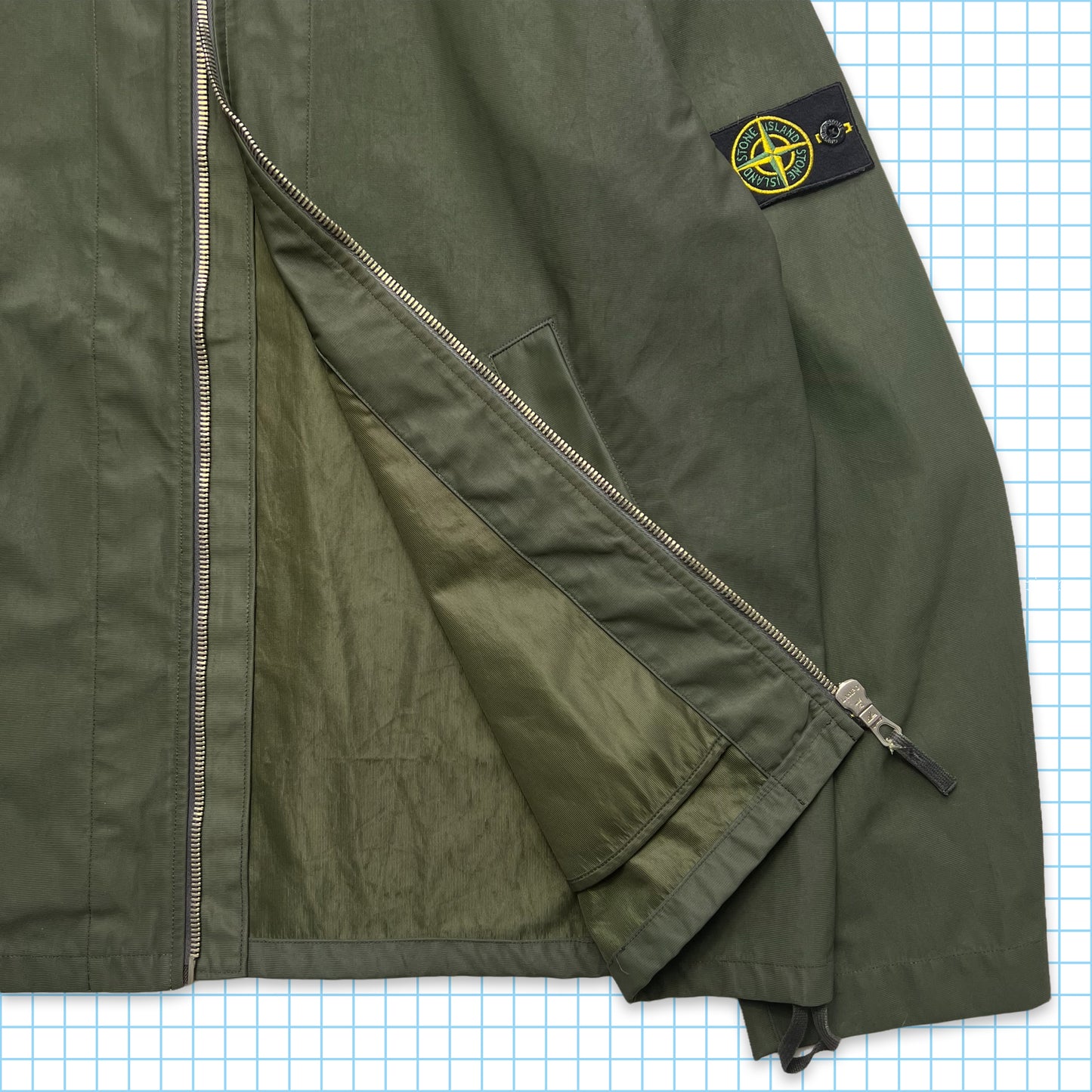 Stone Island Forest Green Overshirt SS01' - Extra Large / Extra Extra Large