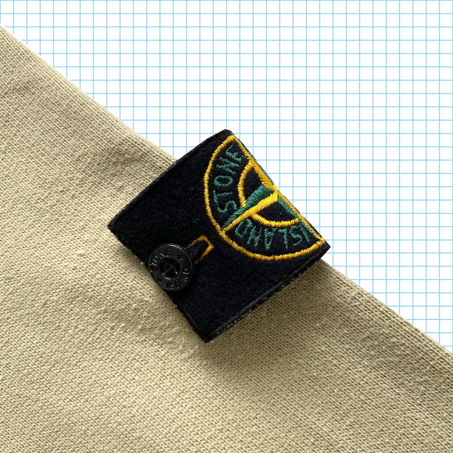 Vintage Stone Island Kaki Crewneck AW03' - Extra Large